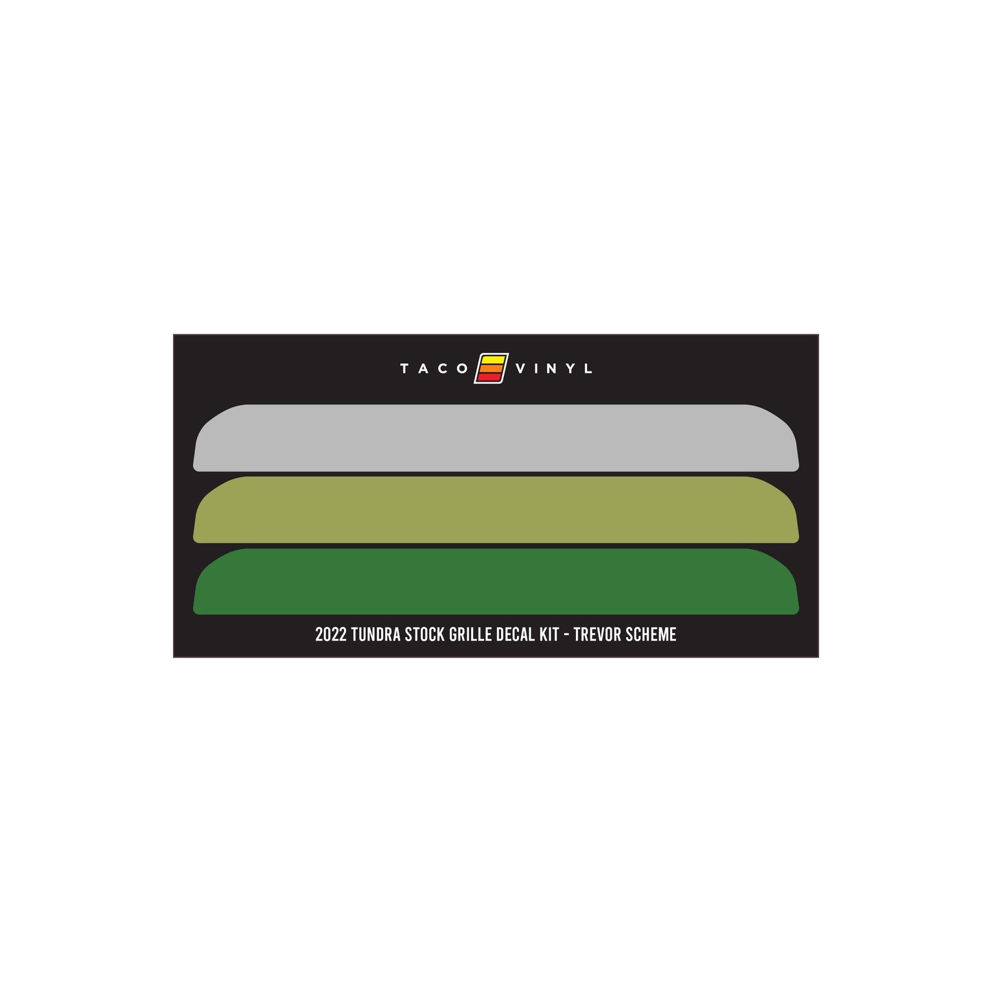 2022+ Tundra Offroad Grille Decal