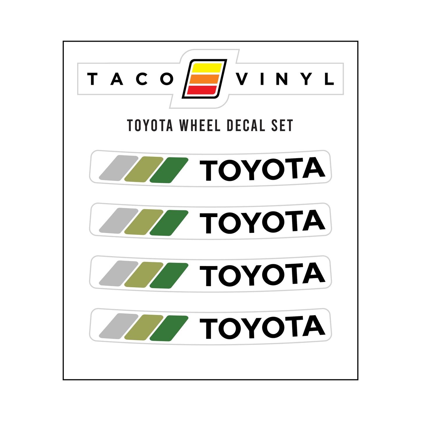 Wheel Decals