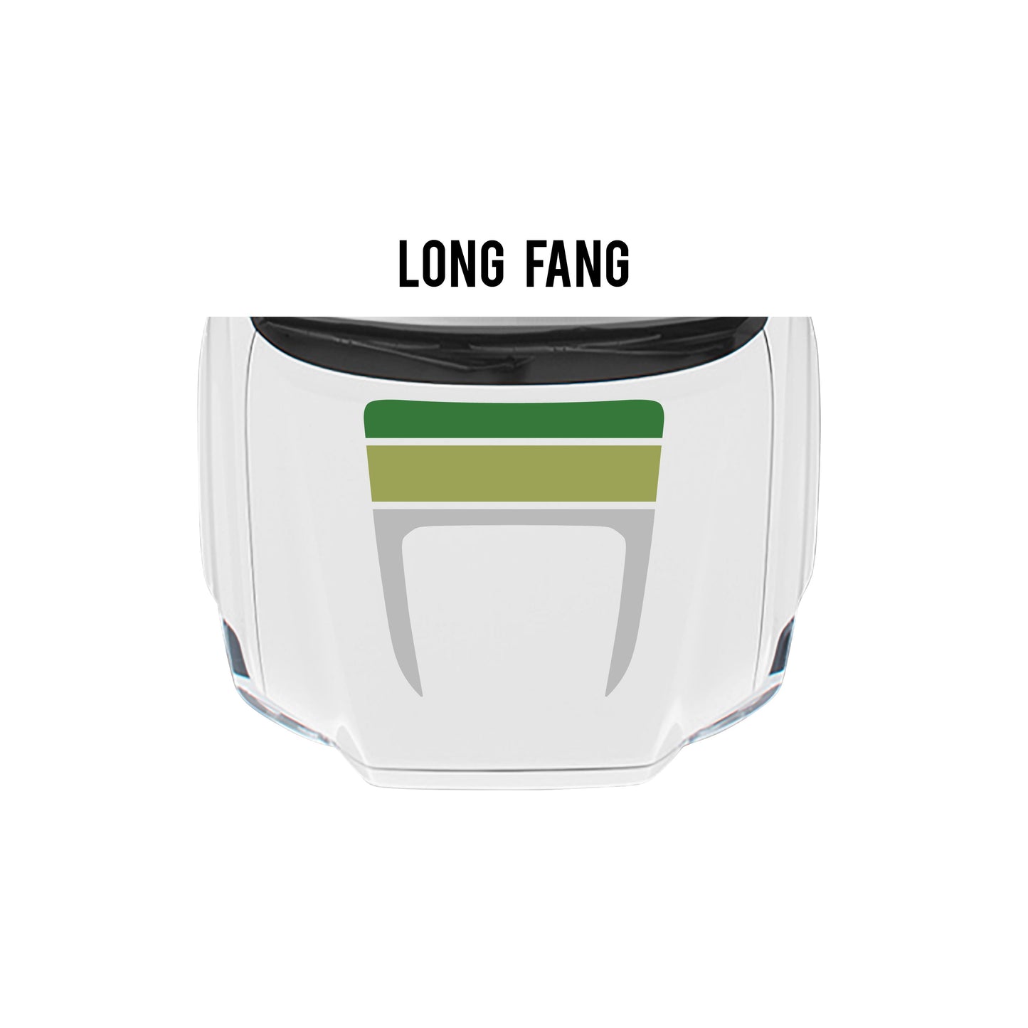 2016-23 Tacoma Sport/Pro Checkered Hood Stamp