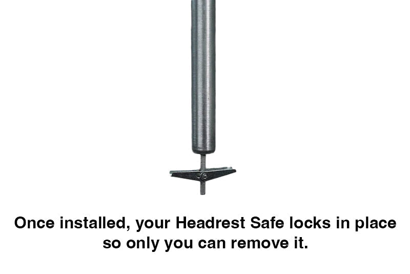 The Vulcan Headrest Safe Set — Lock Box for Trucks & SUVs
