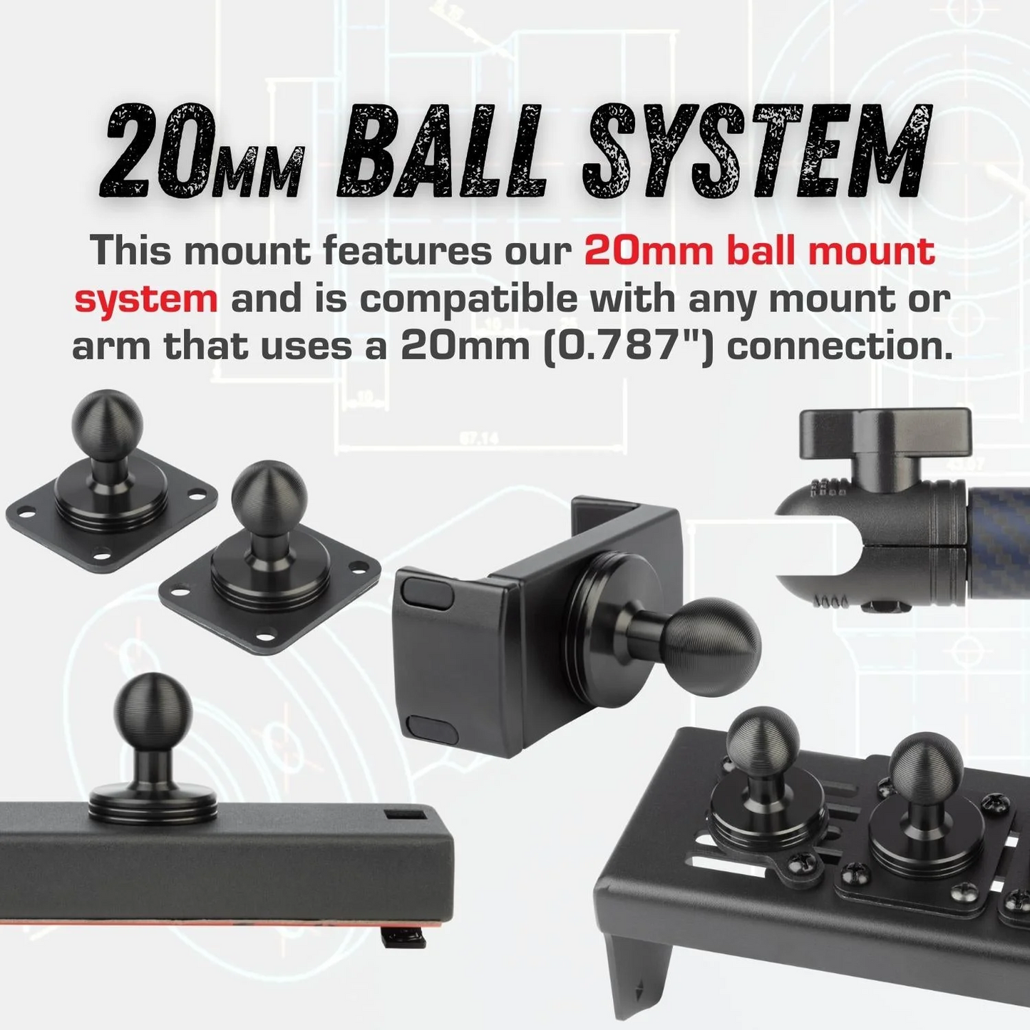 2024+ Jeep Wrangler JL + Jeep Wrangler 4xe Phone Holder Dash Mount