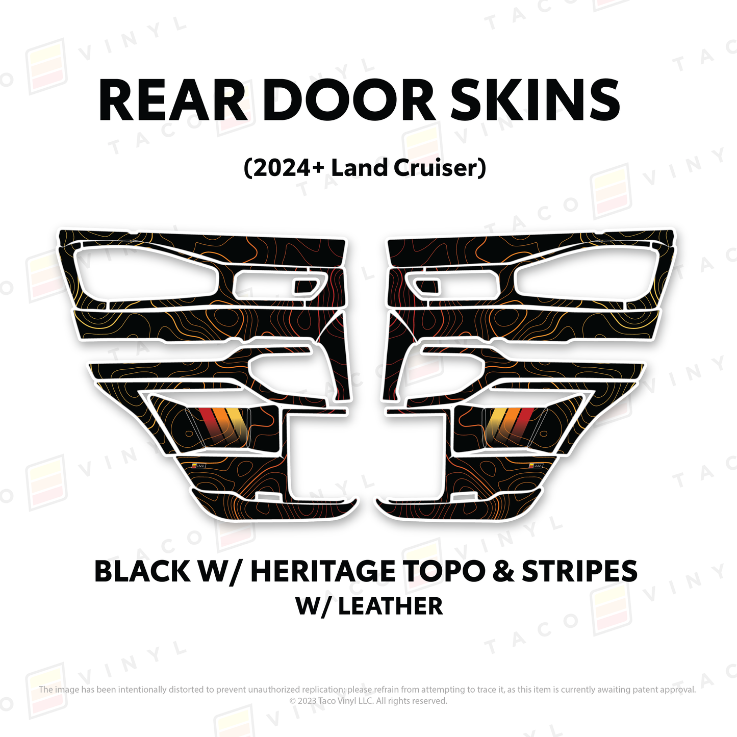 2025+ Land Cruiser 250 Door Skins