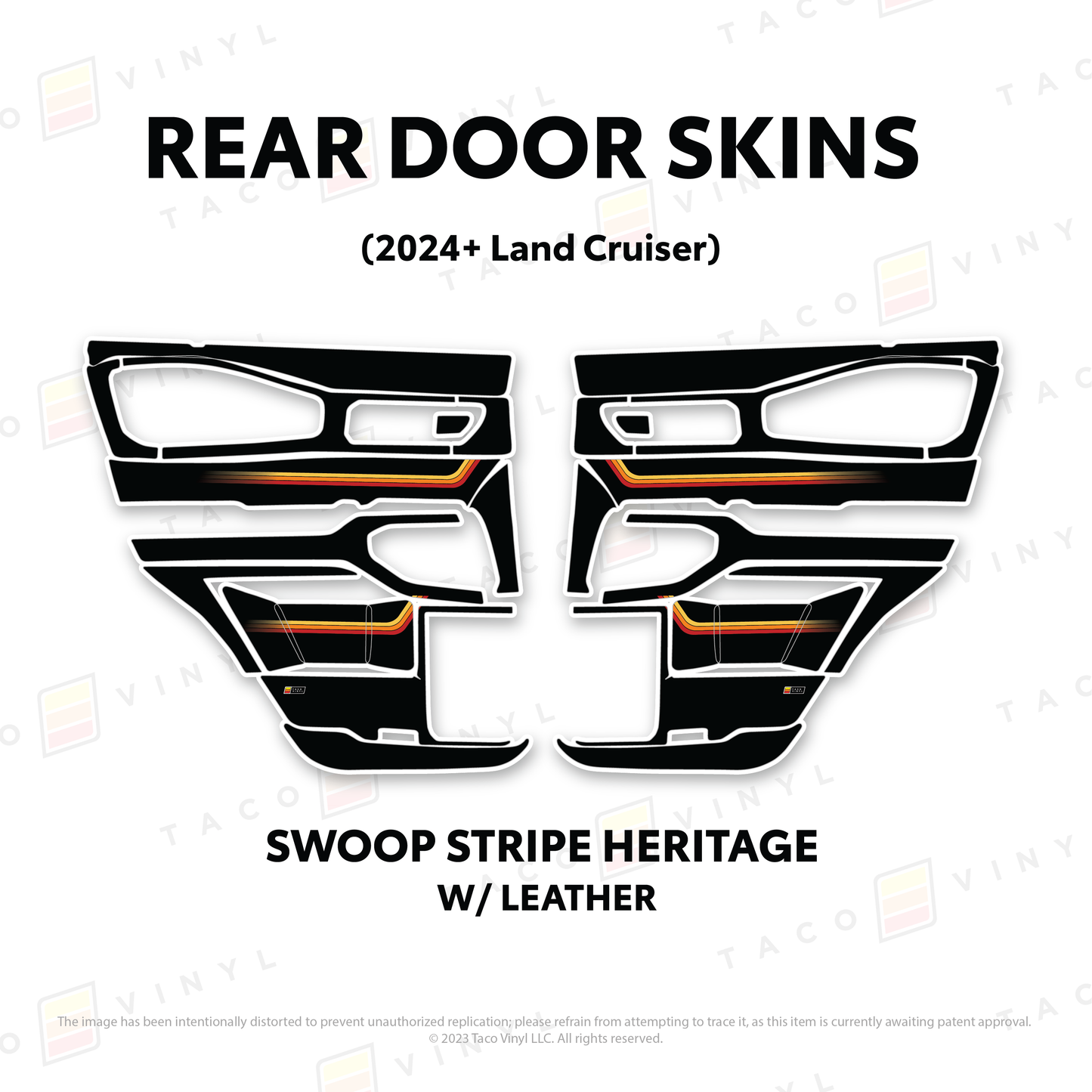 2025+ Land Cruiser 250 Door Skins