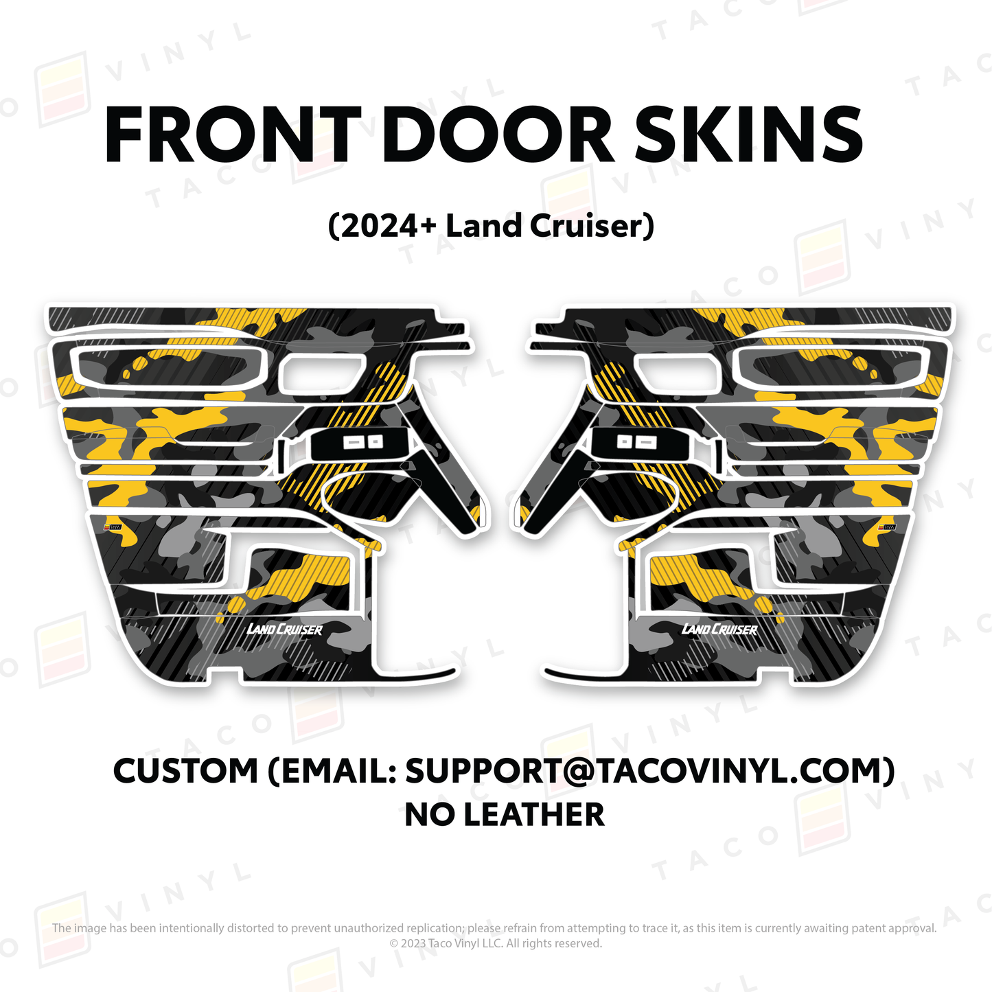 2025+ Land Cruiser 250 Door Skins