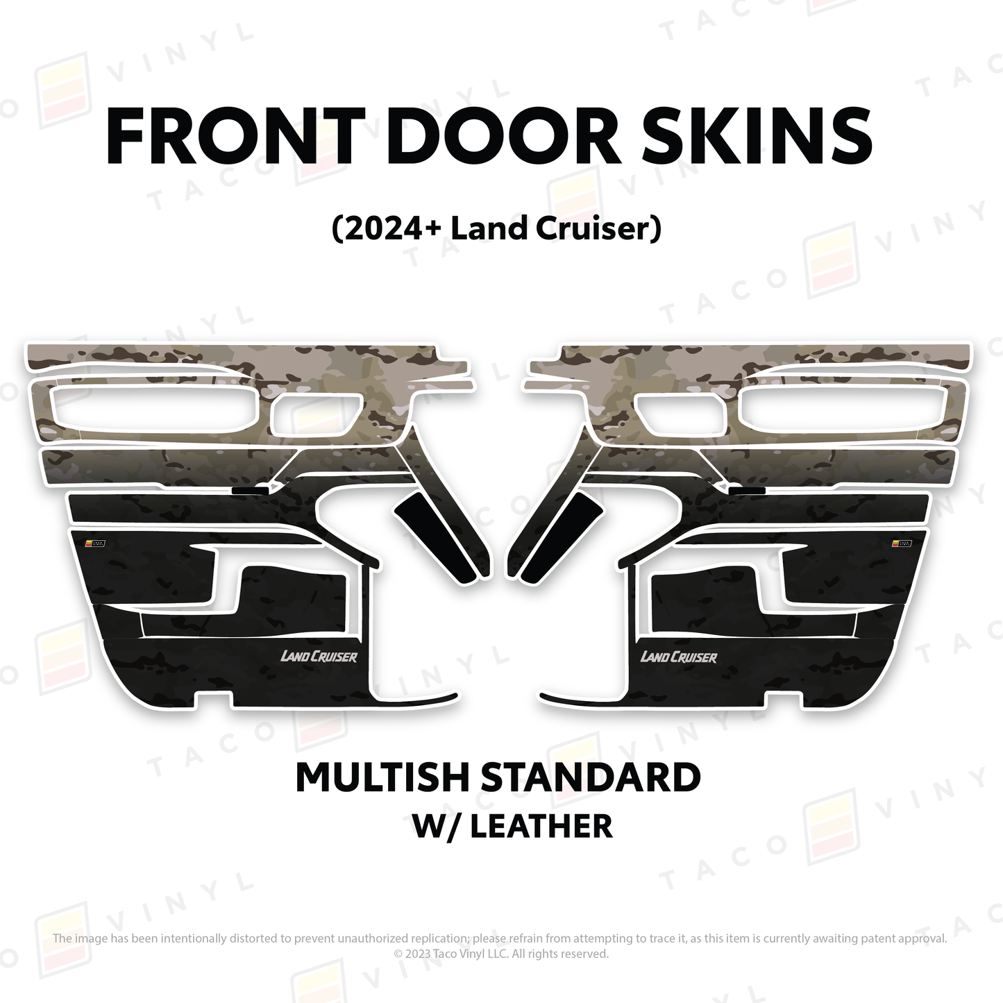 2025+ Land Cruiser 250 Door Skins