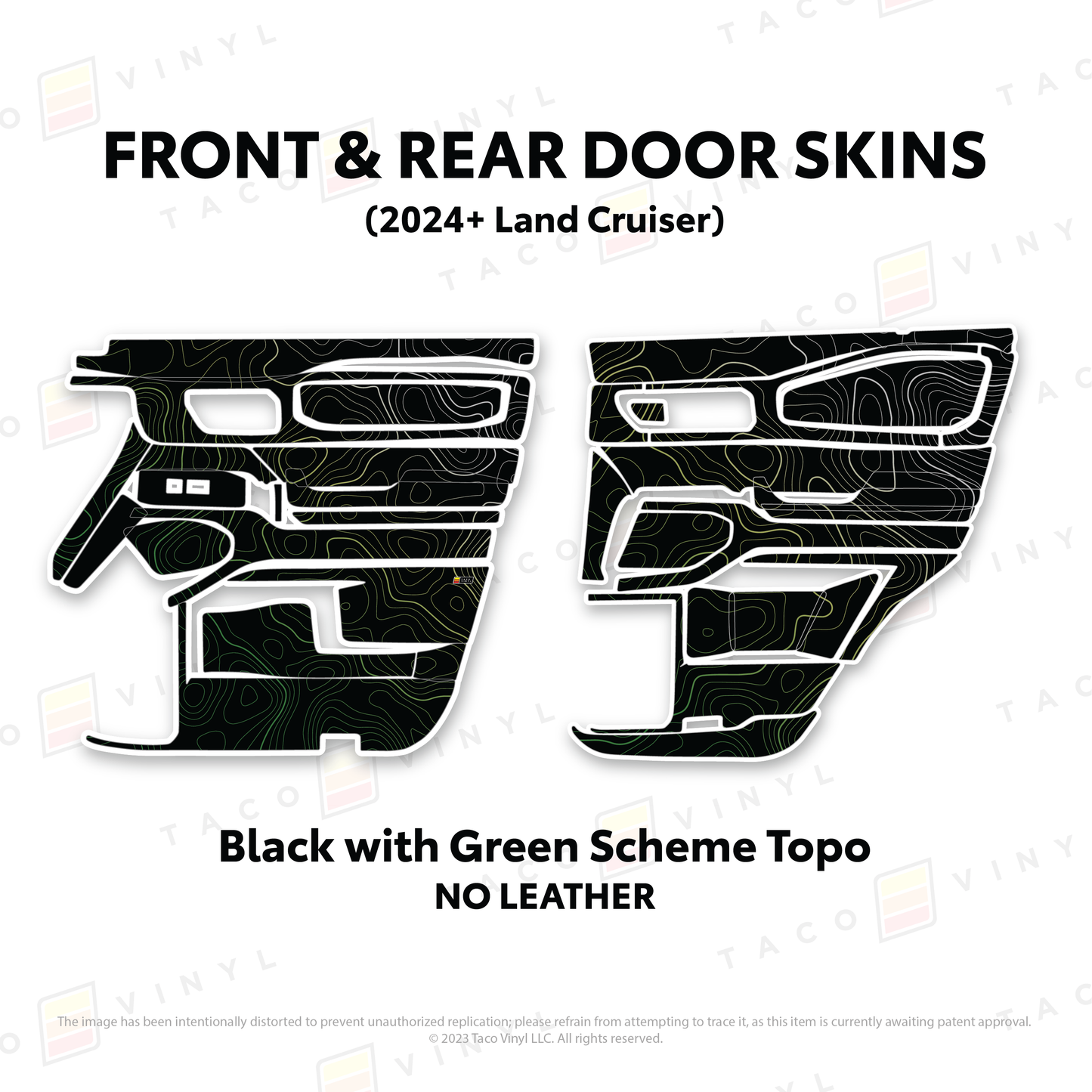 2025+ Land Cruiser 250 Door Skins