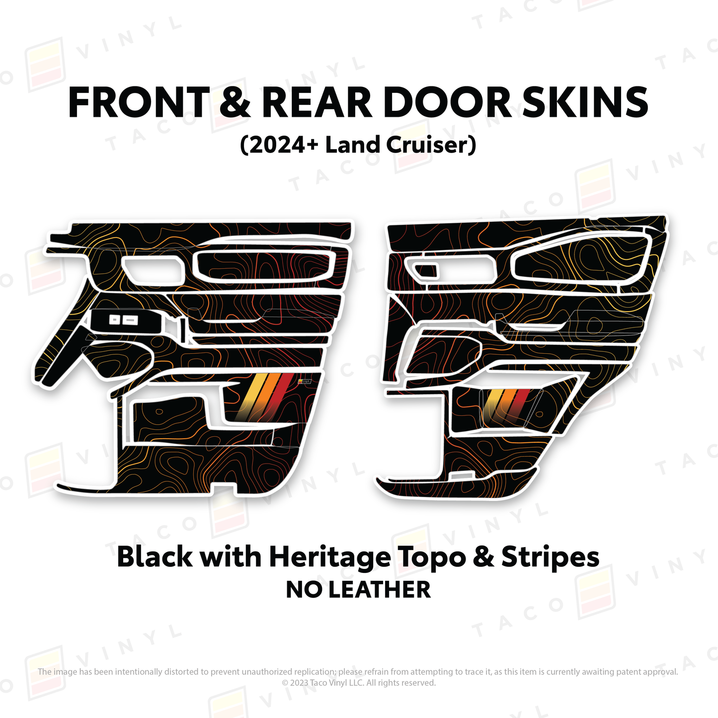 2025+ Land Cruiser 250 Door Skins