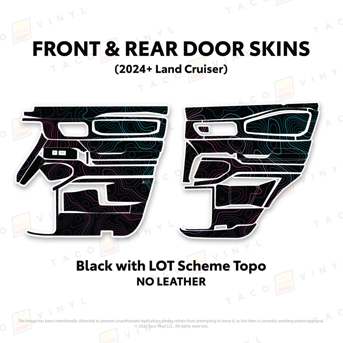 2025+ Land Cruiser 250 Door Skins