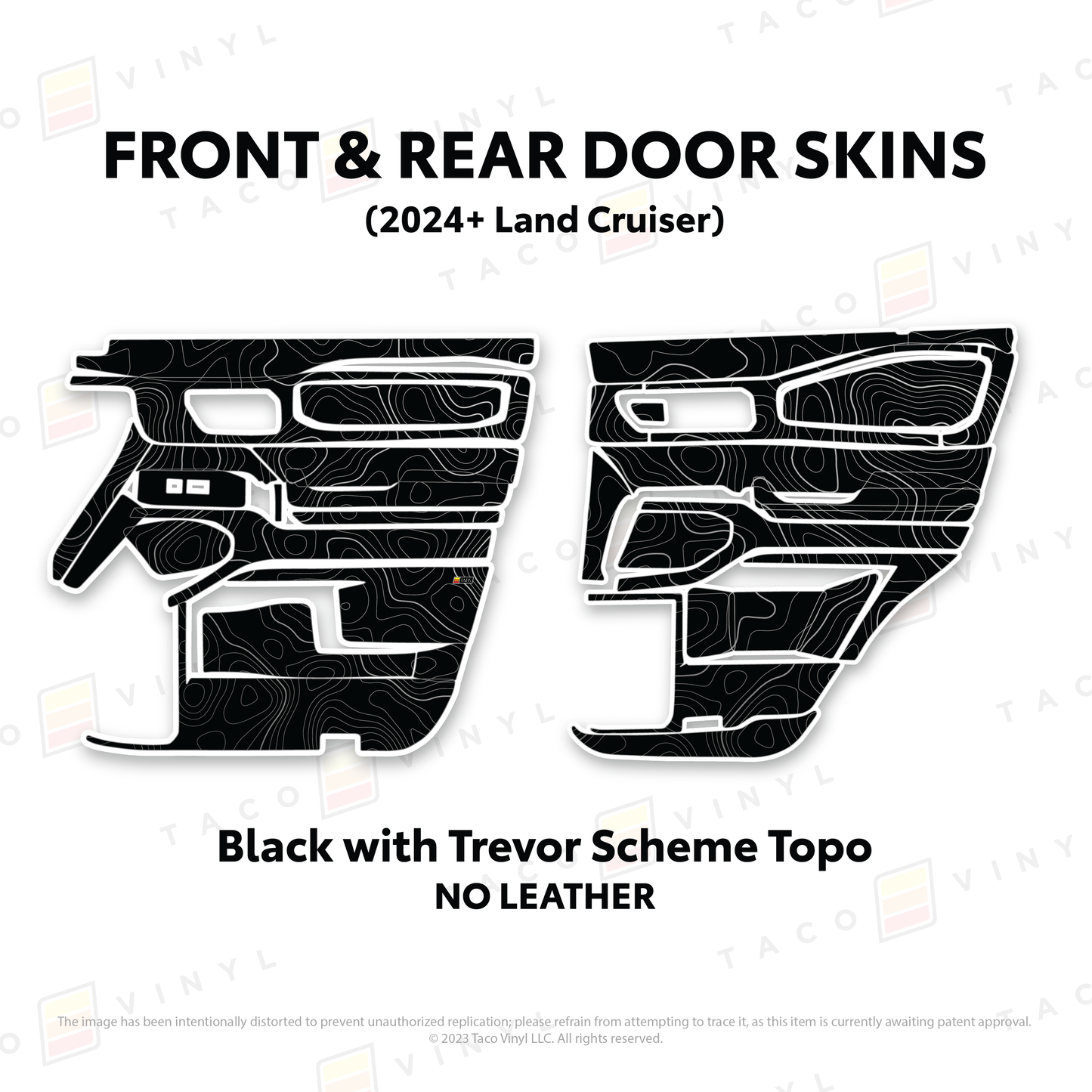 2025+ Land Cruiser 250 Door Skins