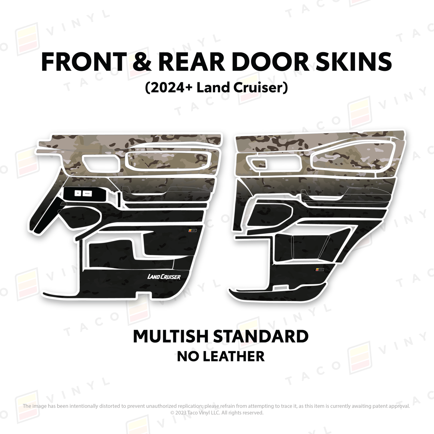 2025+ Land Cruiser 250 Door Skins
