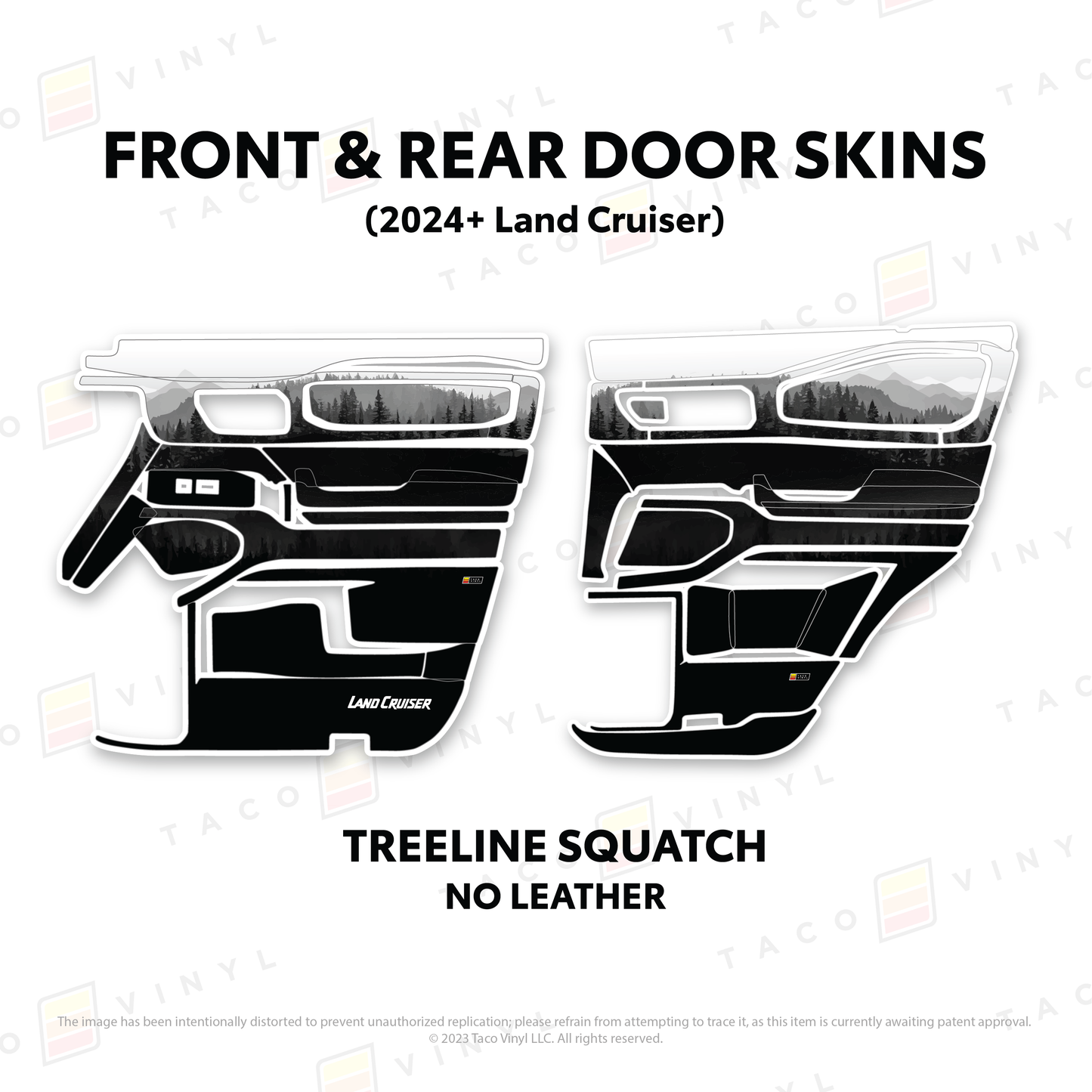 2025+ Land Cruiser 250 Door Skins