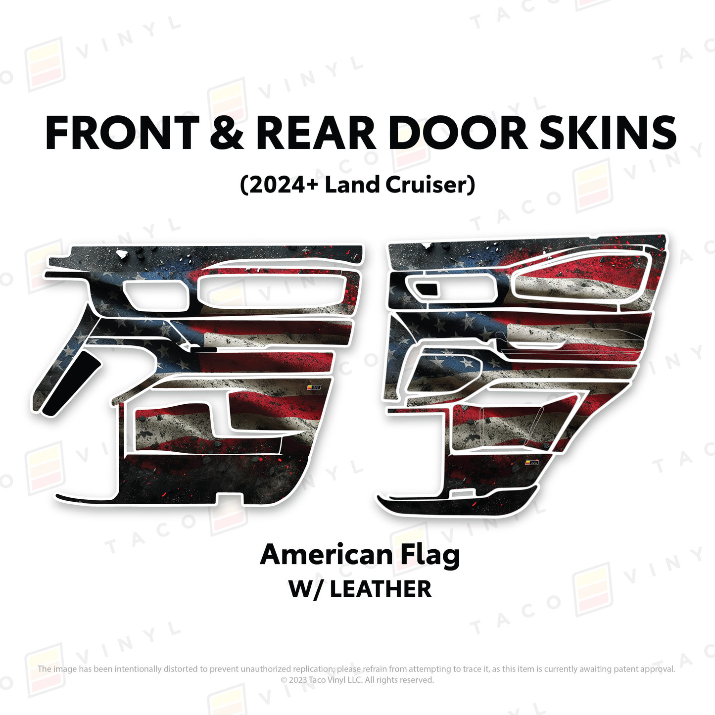 2025+ Land Cruiser 250 Door Skins