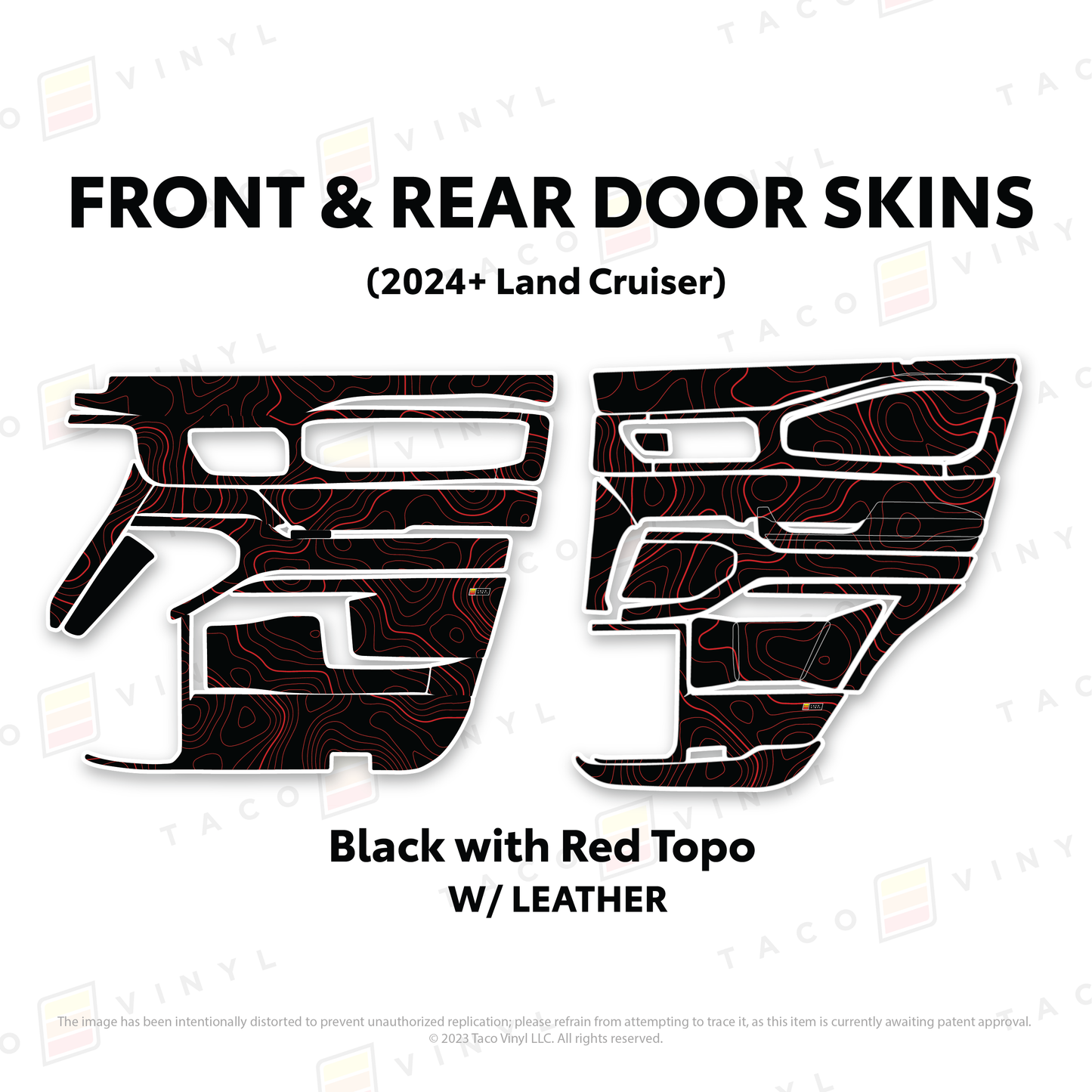 2025+ Land Cruiser 250 Door Skins
