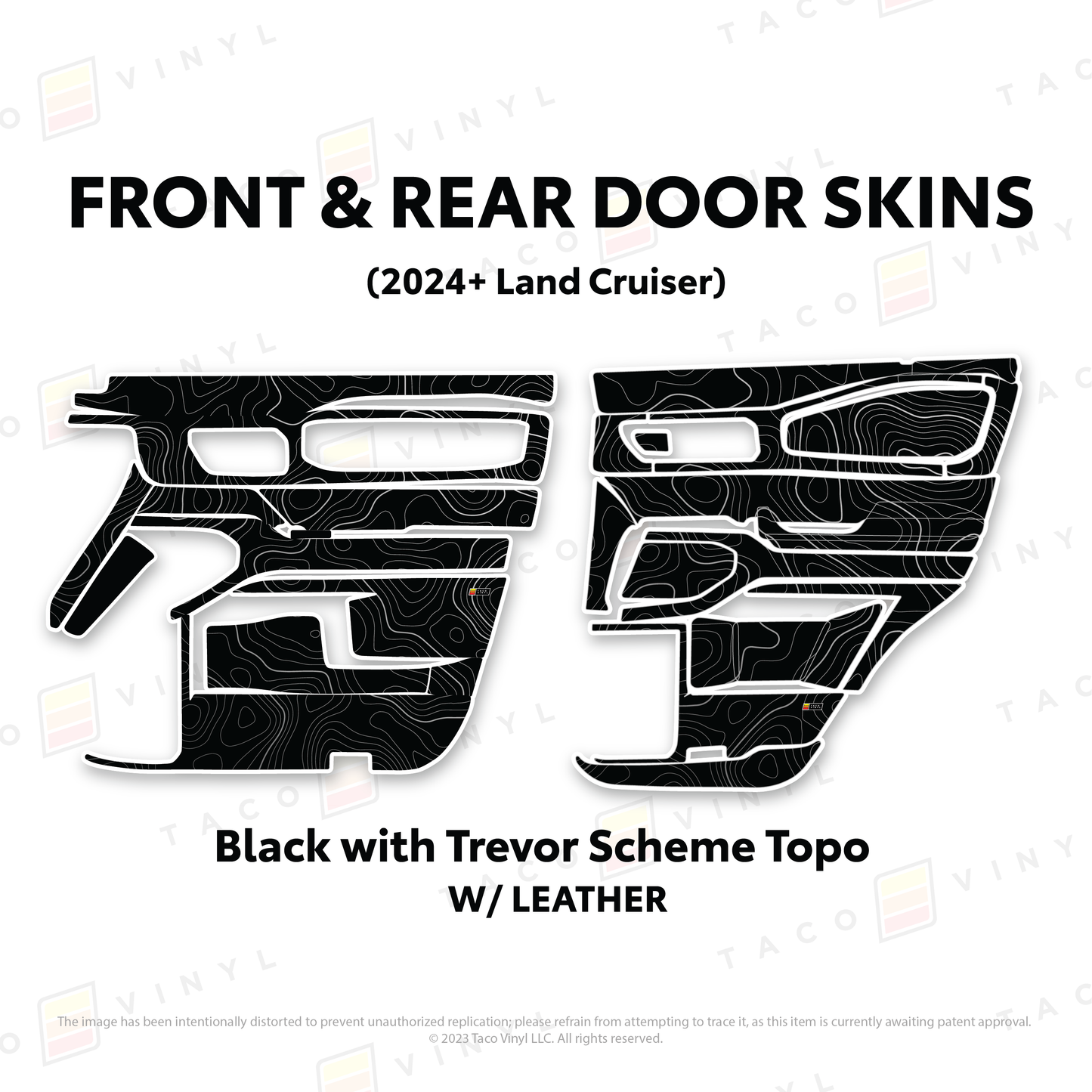 2025+ Land Cruiser 250 Door Skins