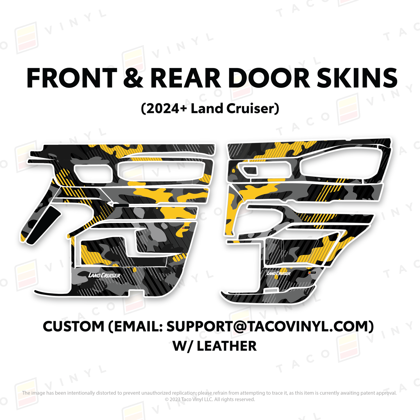 2025+ Land Cruiser 250 Door Skins