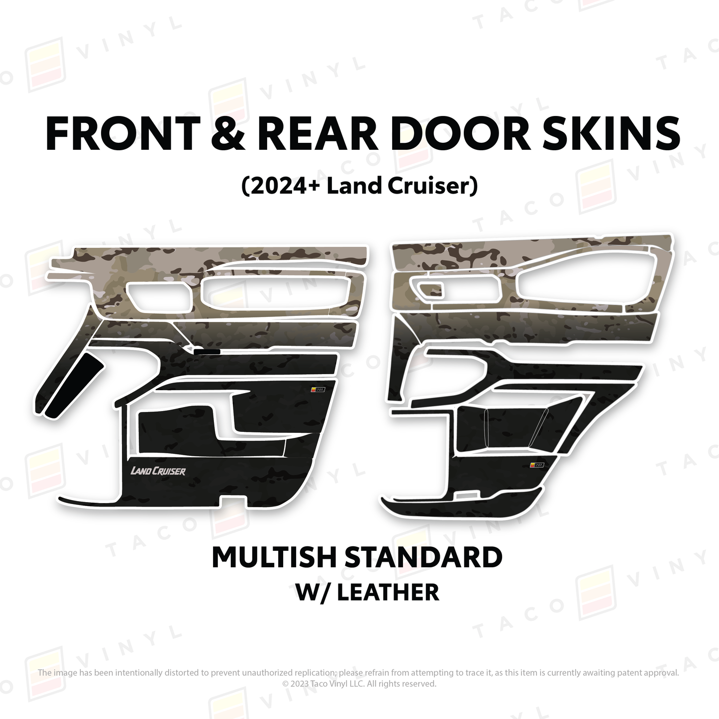 2025+ Land Cruiser 250 Door Skins