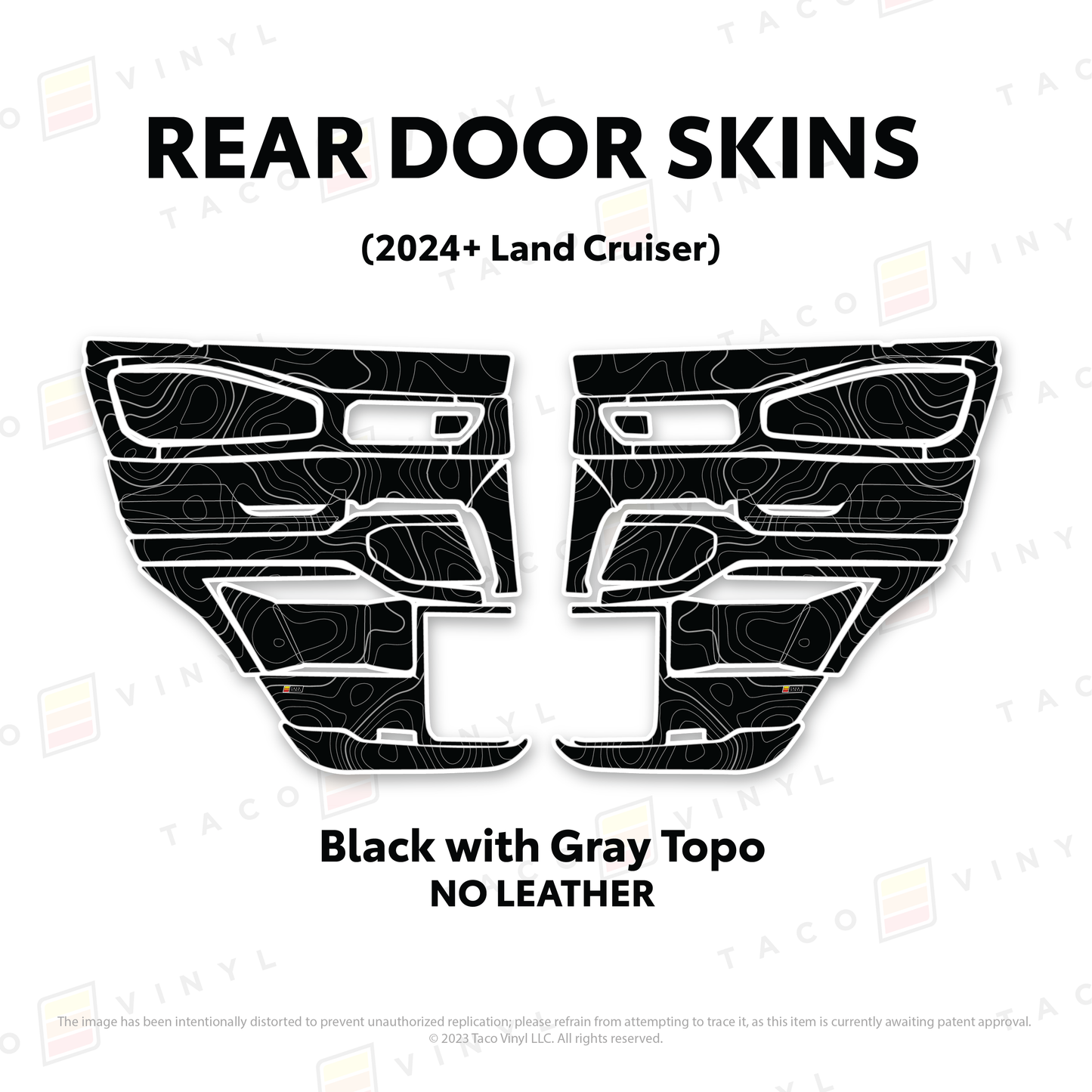 2025+ Land Cruiser 250 Door Skins