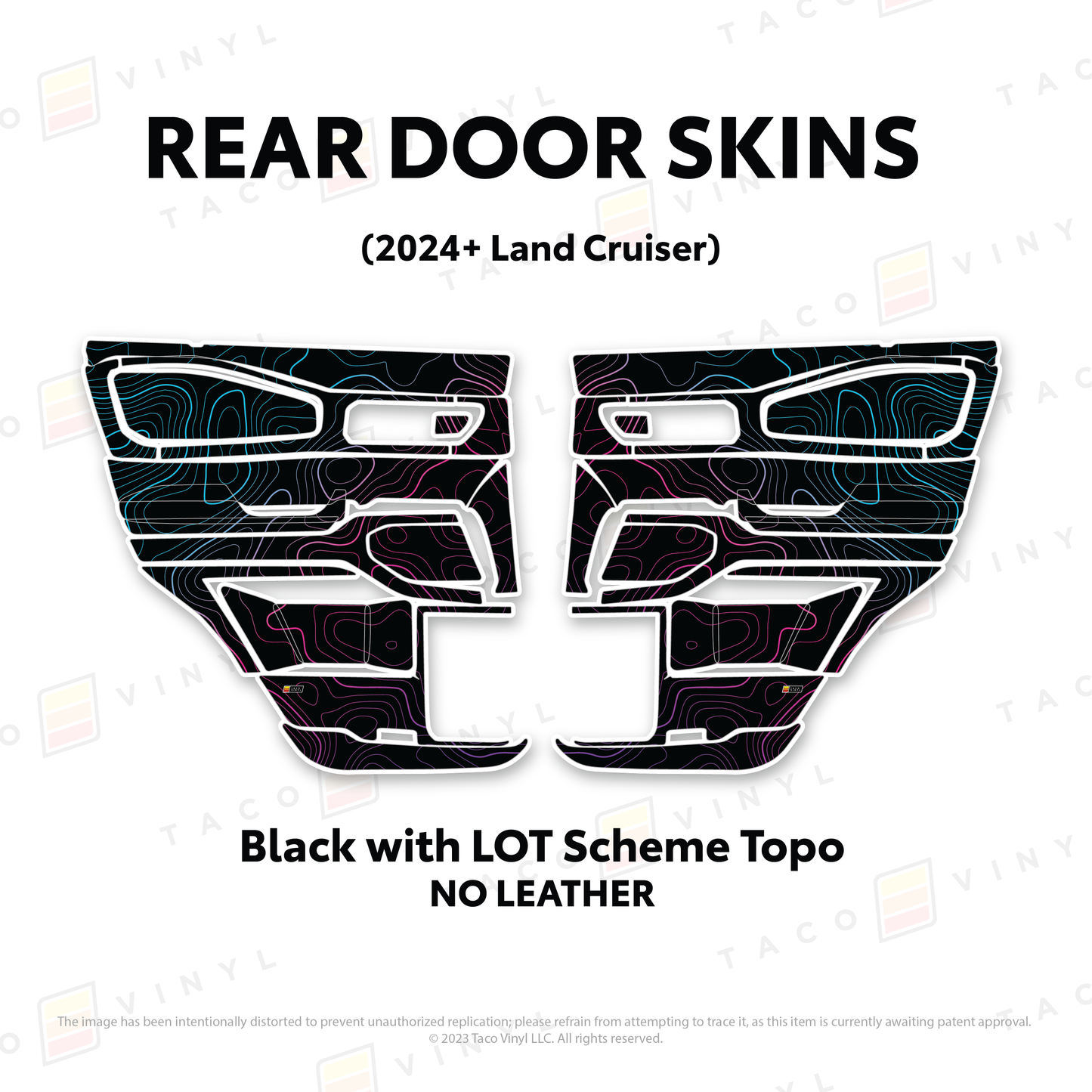 2025+ Land Cruiser 250 Door Skins