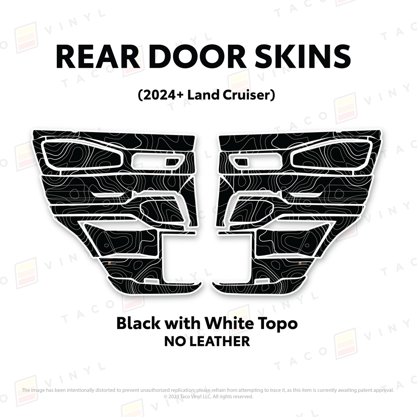 2025+ Land Cruiser 250 Door Skins