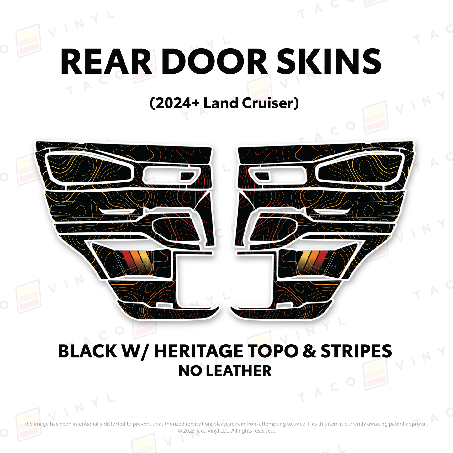 2025+ Land Cruiser 250 Door Skins