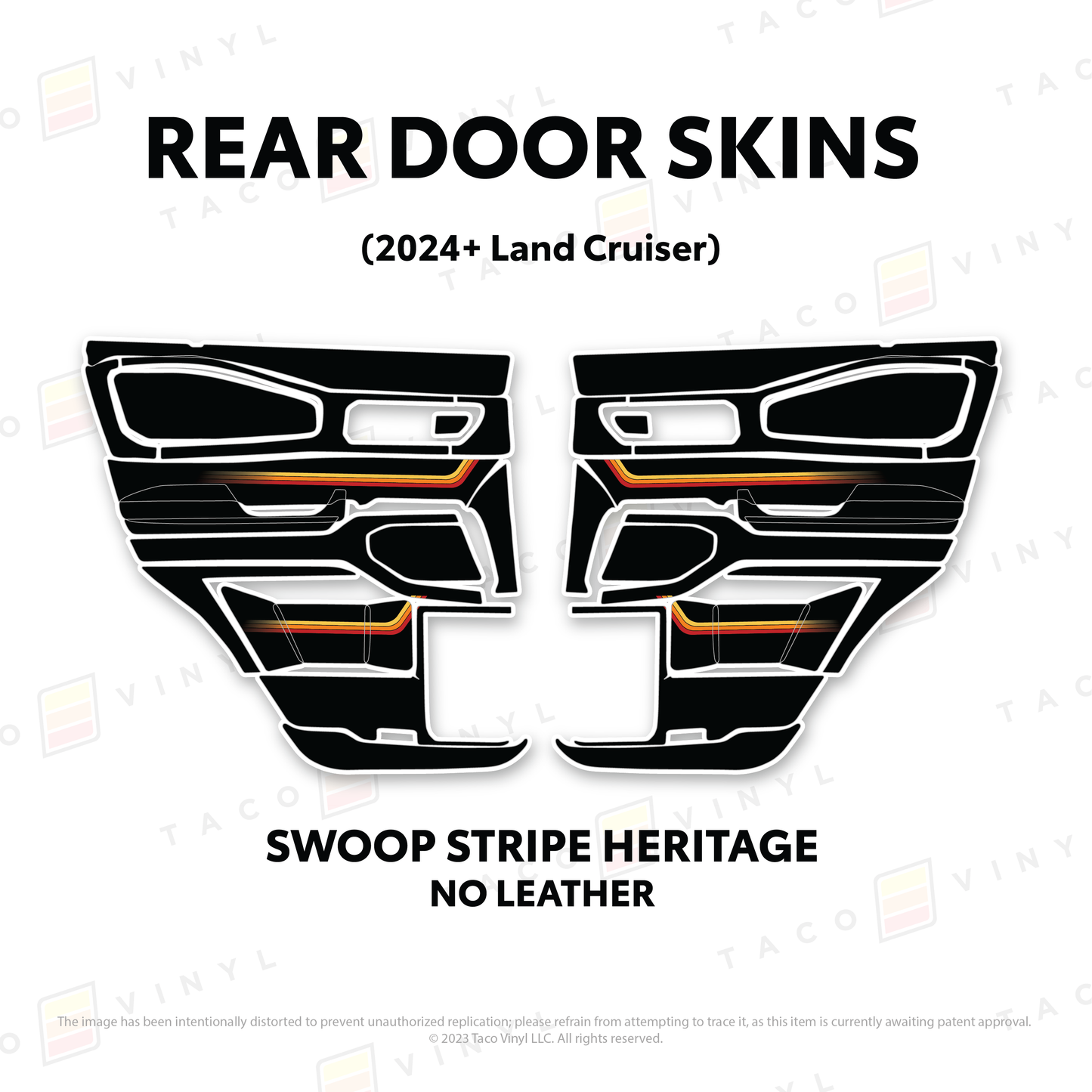 2025+ Land Cruiser 250 Door Skins