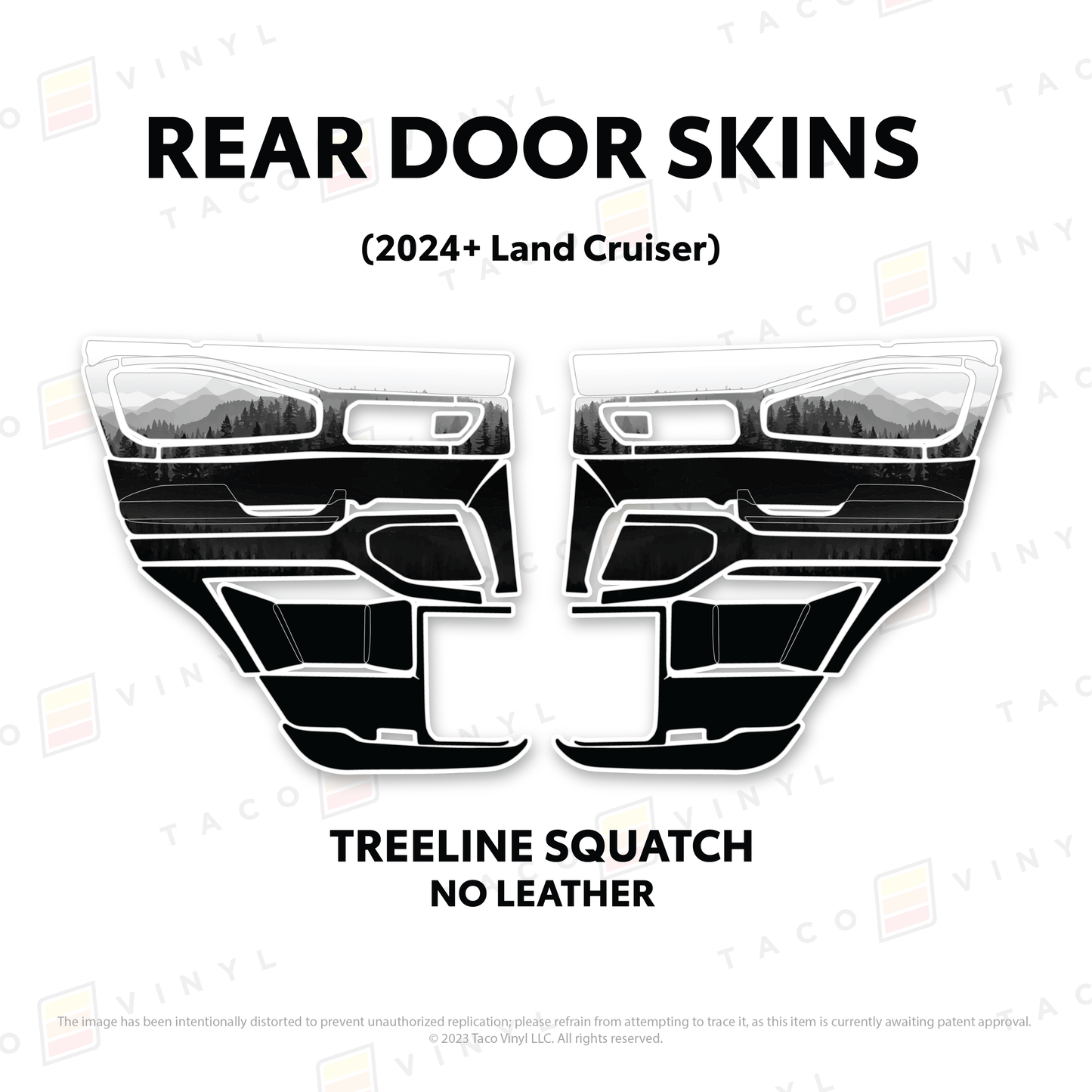 2025+ Land Cruiser 250 Door Skins