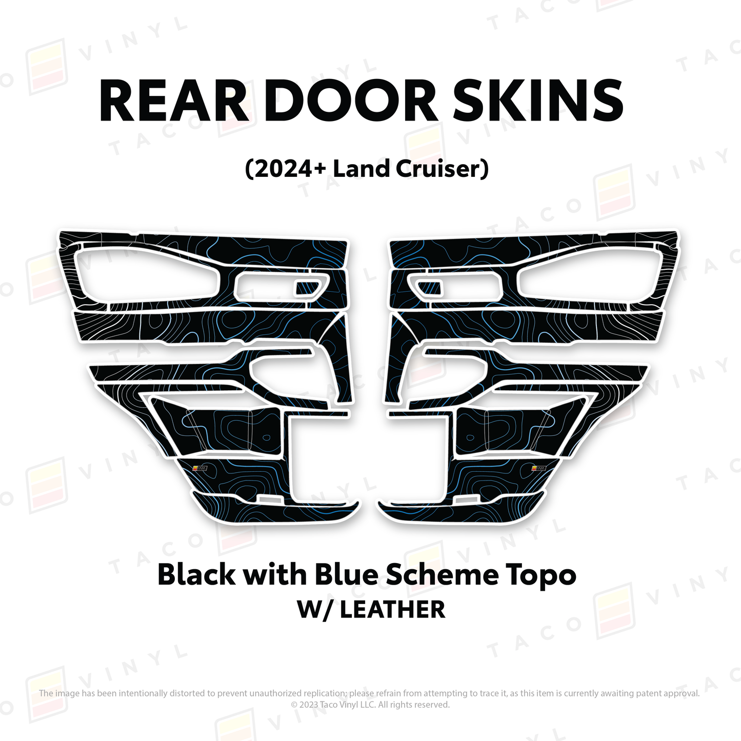 2025+ Land Cruiser 250 Door Skins