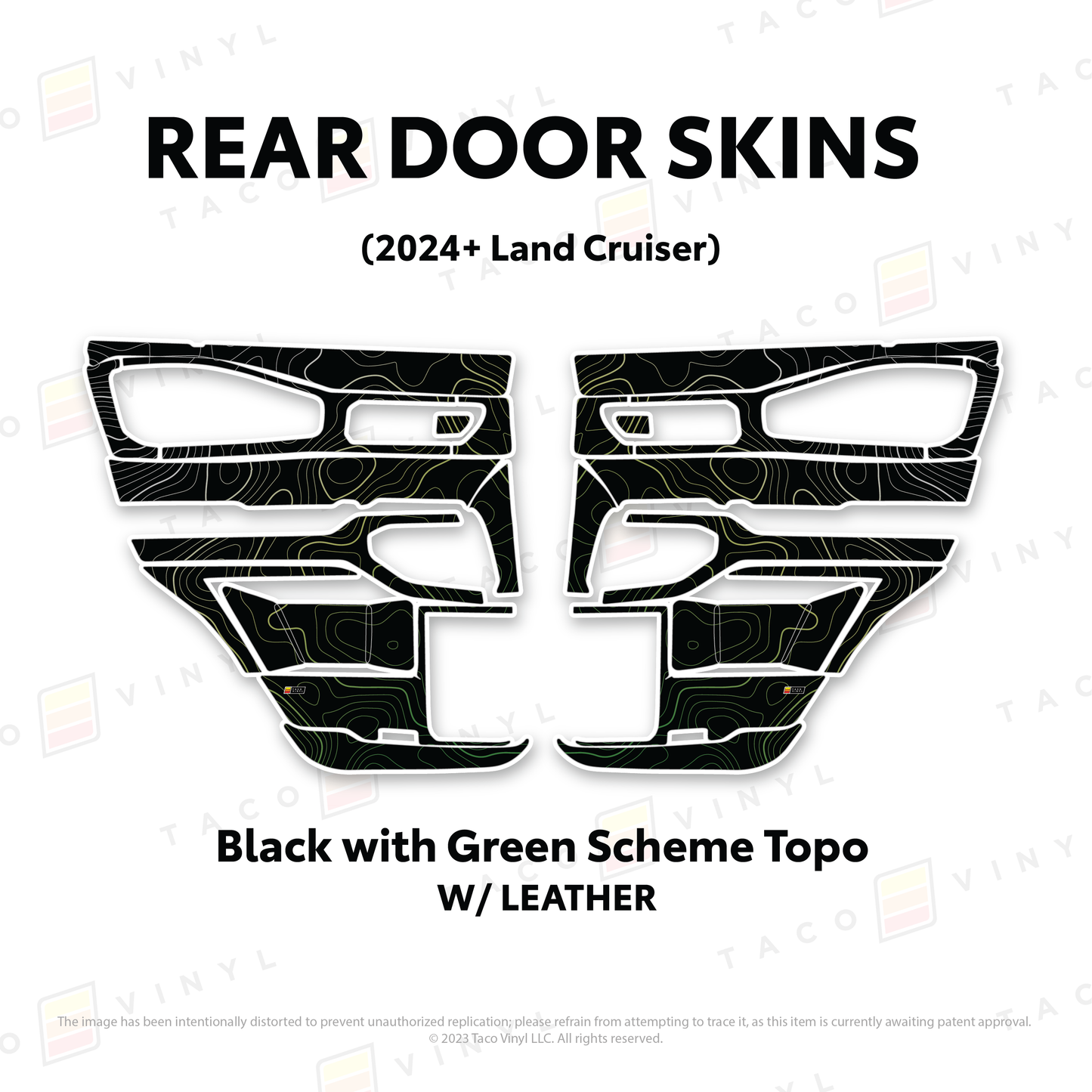 2025+ Land Cruiser 250 Door Skins