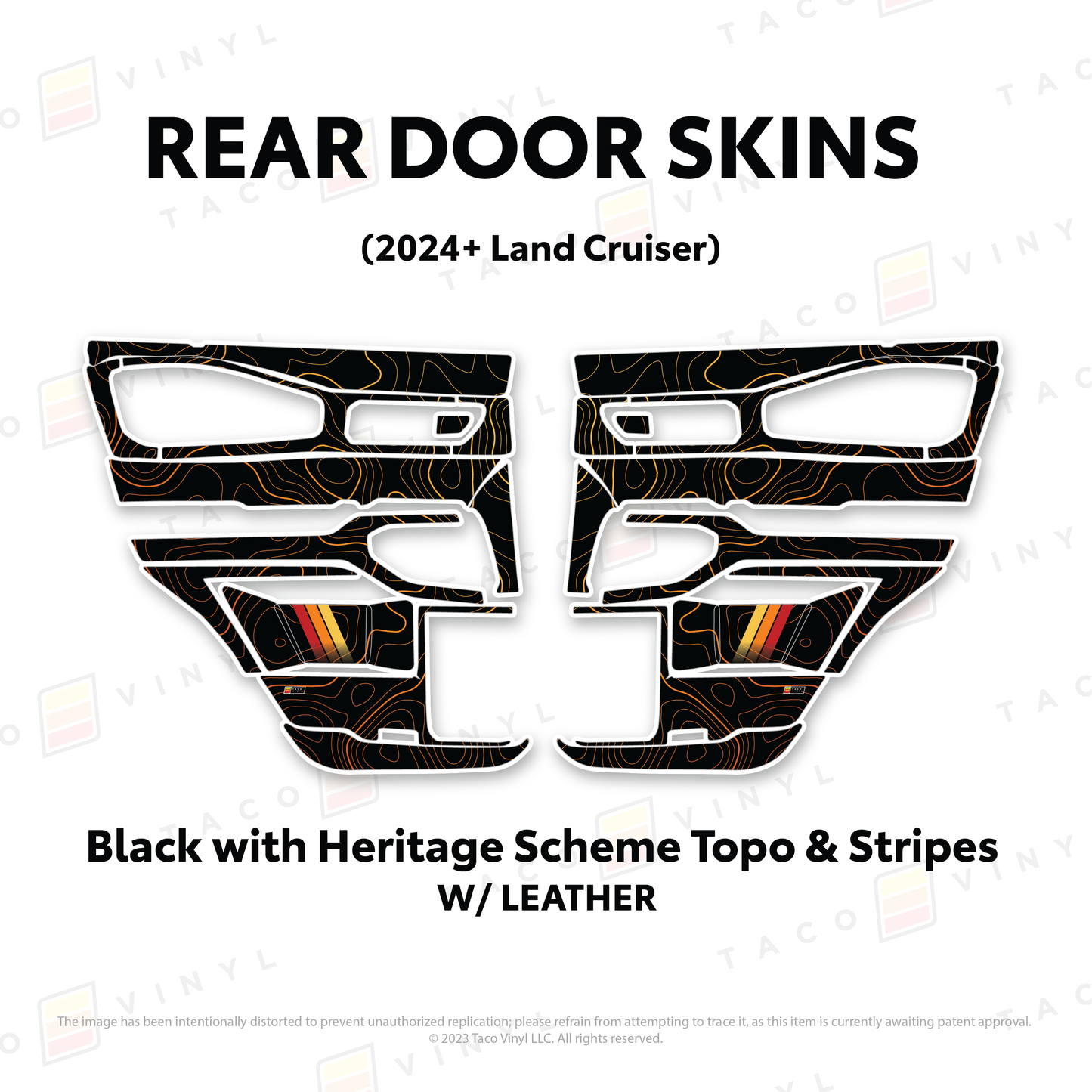 2025+ Land Cruiser 250 Door Skins