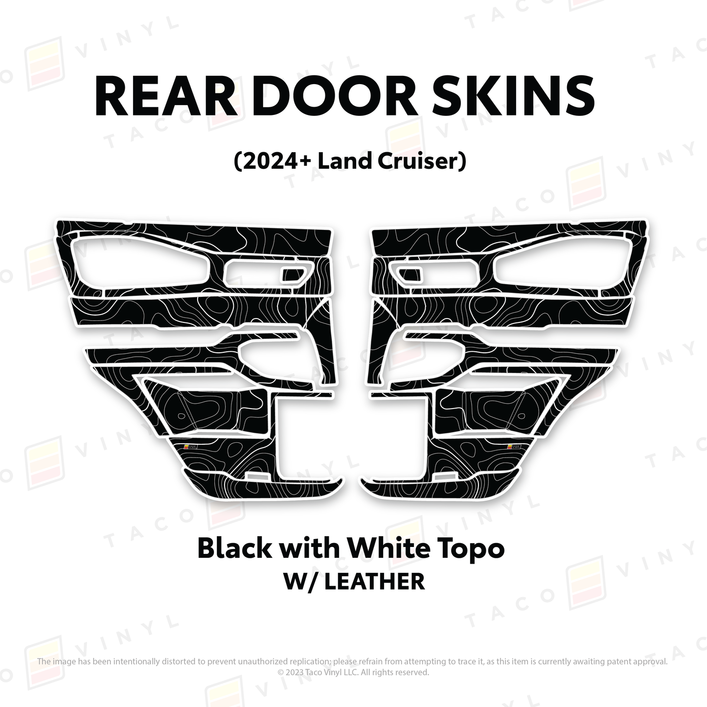 2025+ Land Cruiser 250 Door Skins