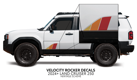 2024+ Land Cruiser 250 Velocity Lower Rocker Decals