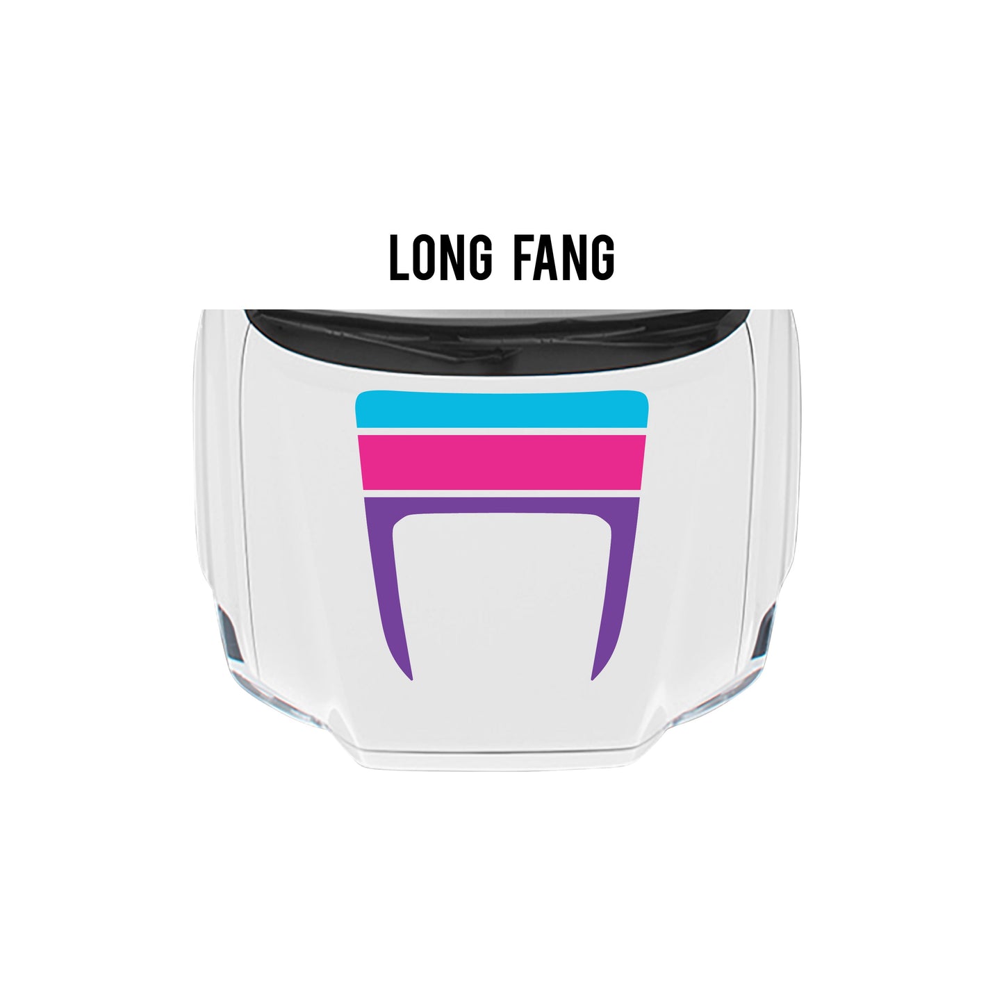 2016-23 Tacoma Sport/Pro Checkered Hood Stamp