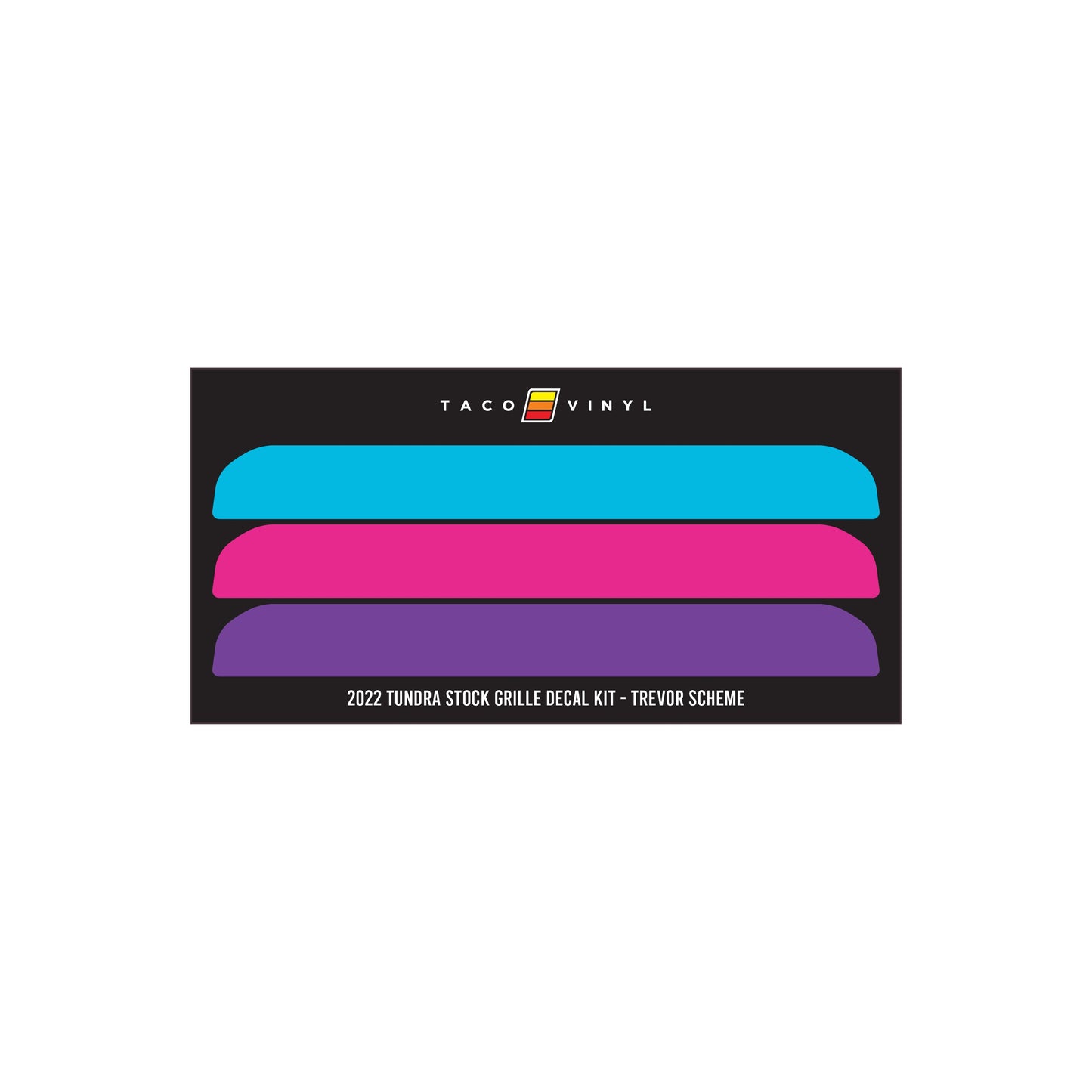 2022+ Tundra Offroad Grille Decal