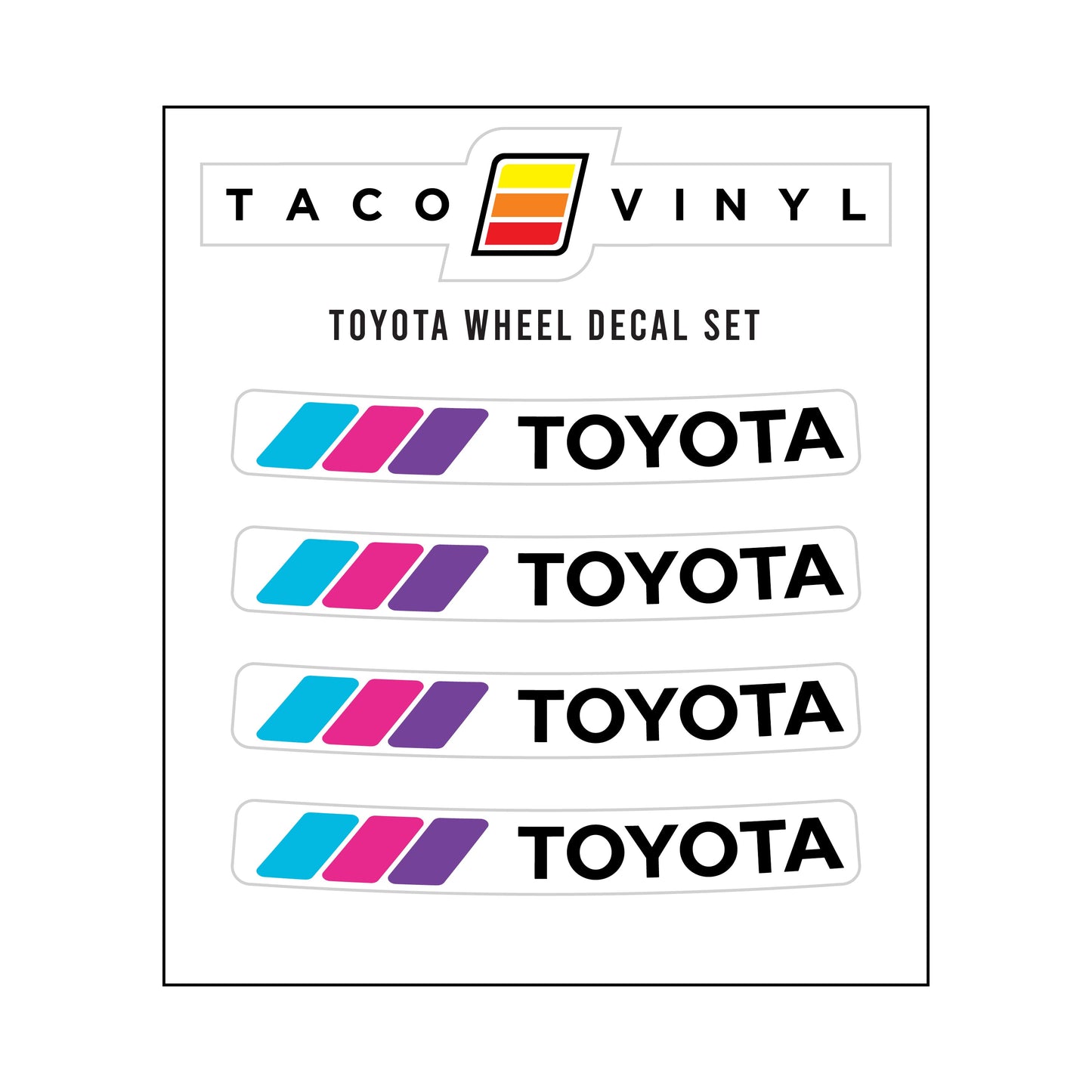 Wheel Decals