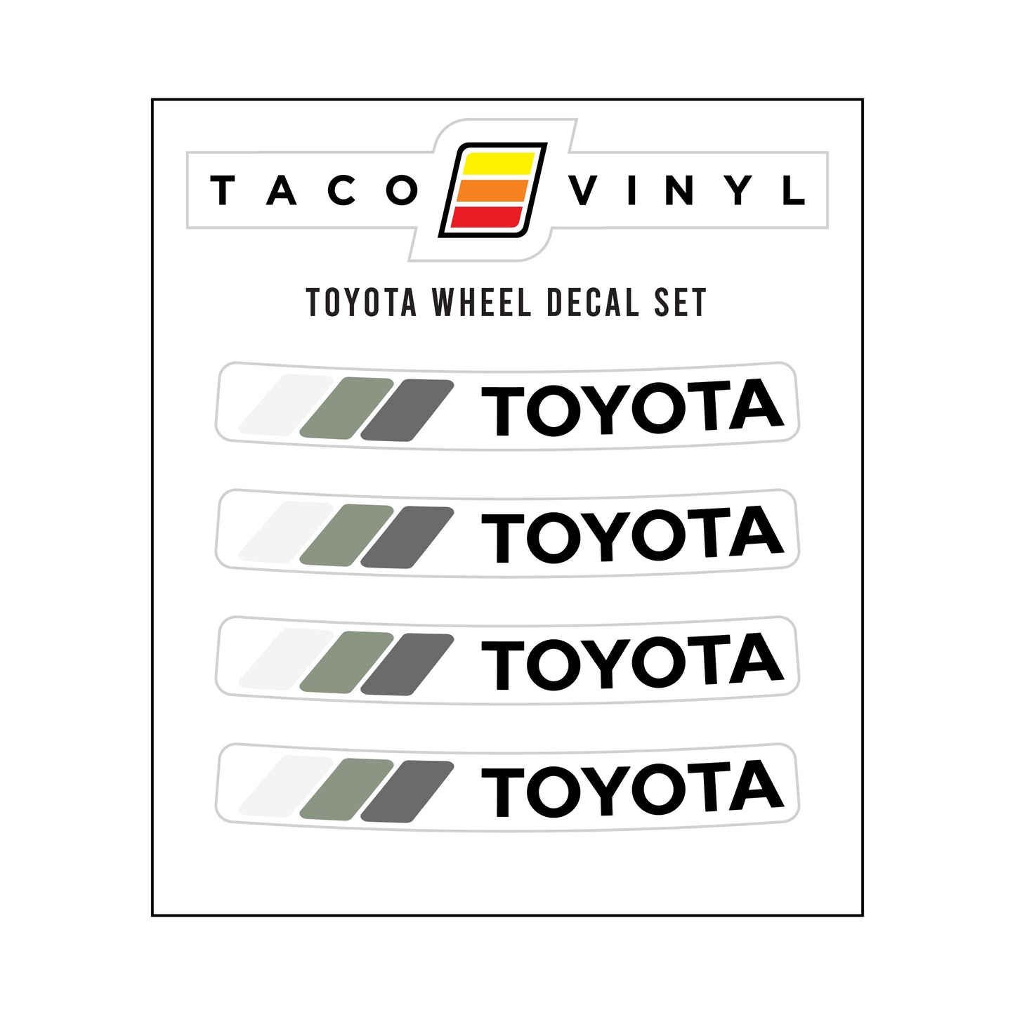 Wheel Decals
