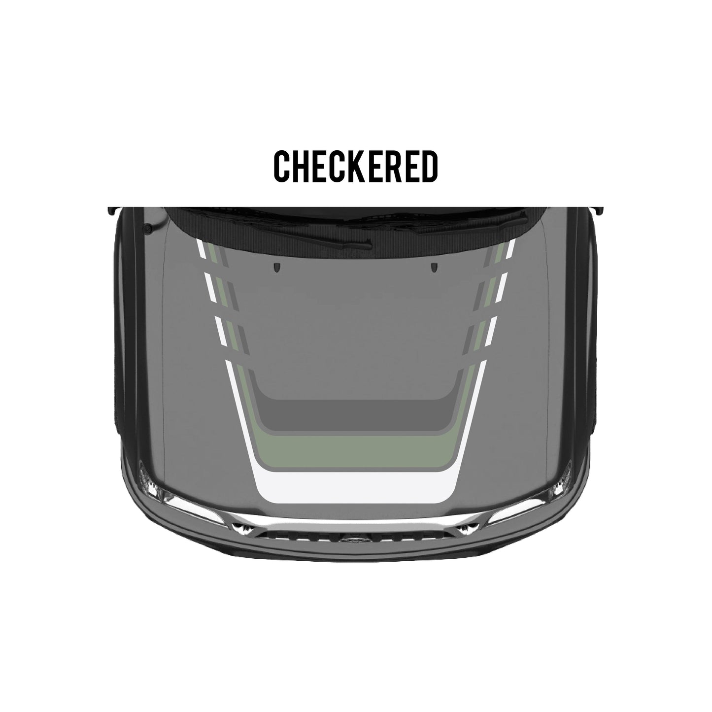 2001-04 Tacoma Checkered Stripe Kit