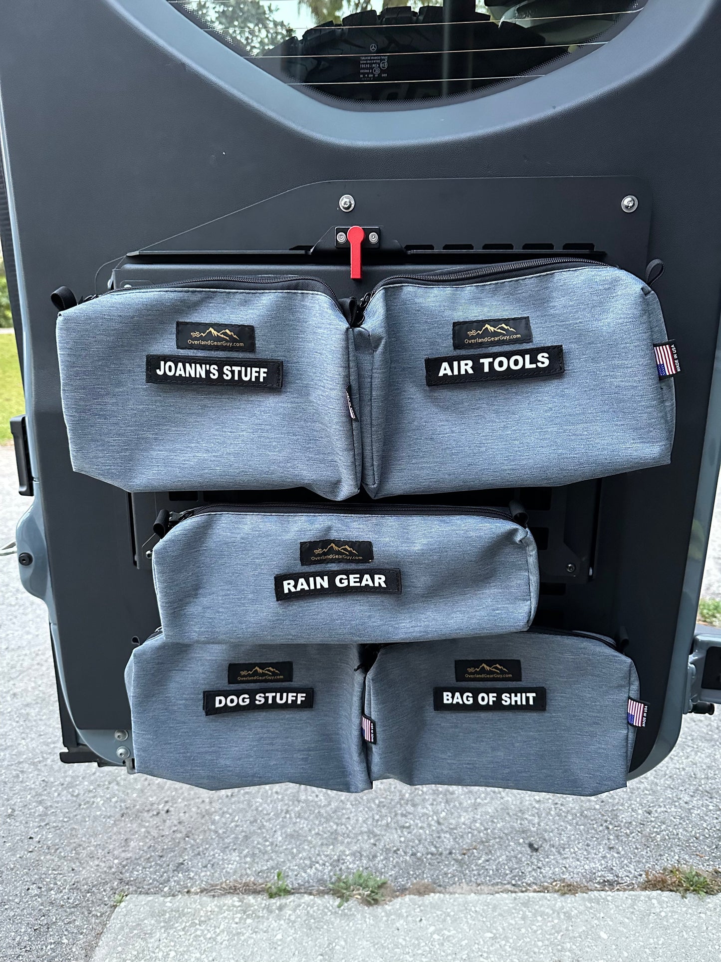 MOLLE Storage Cubby Large Pouch - 15ā x 3" x 4"