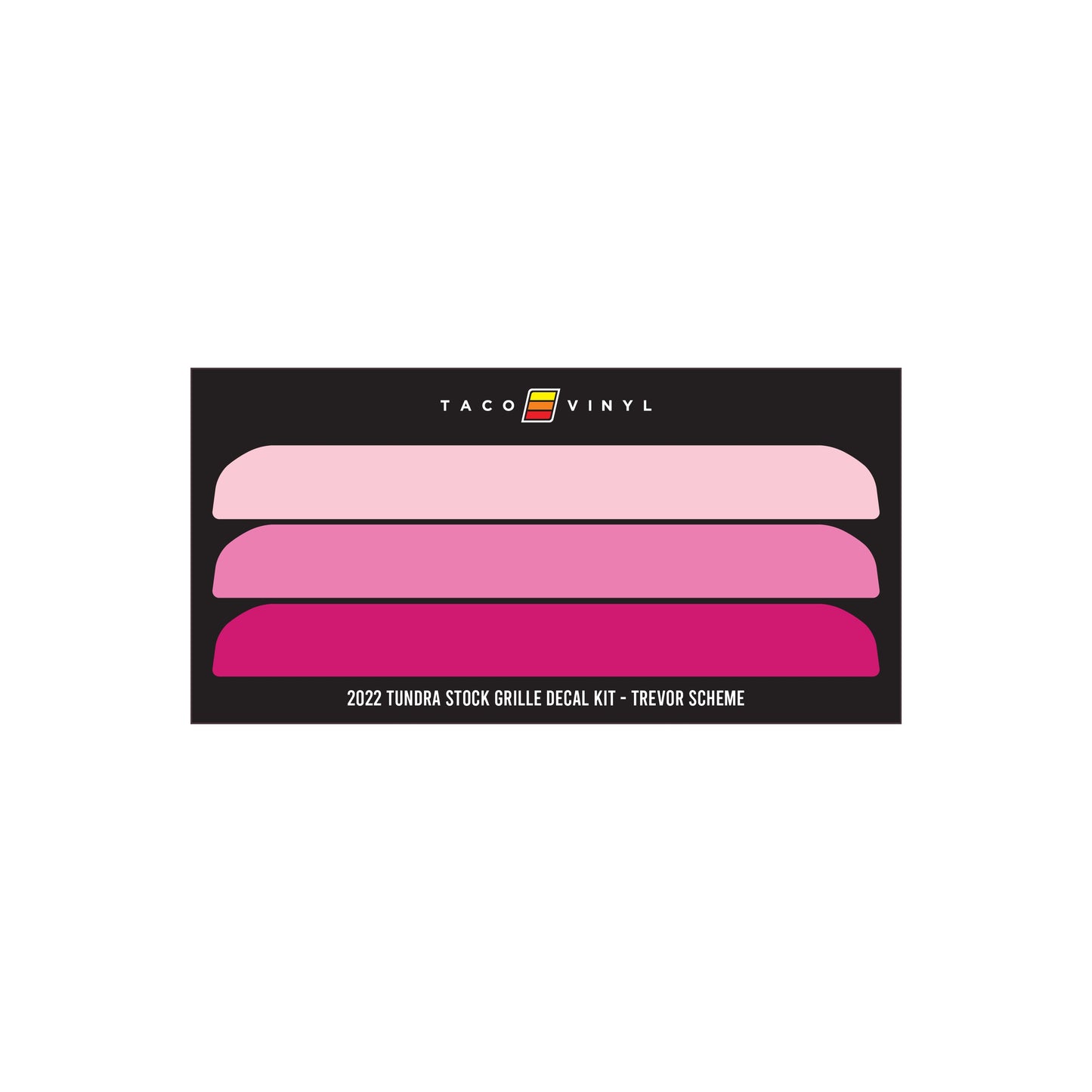 2022+ Tundra Offroad Grille Decal