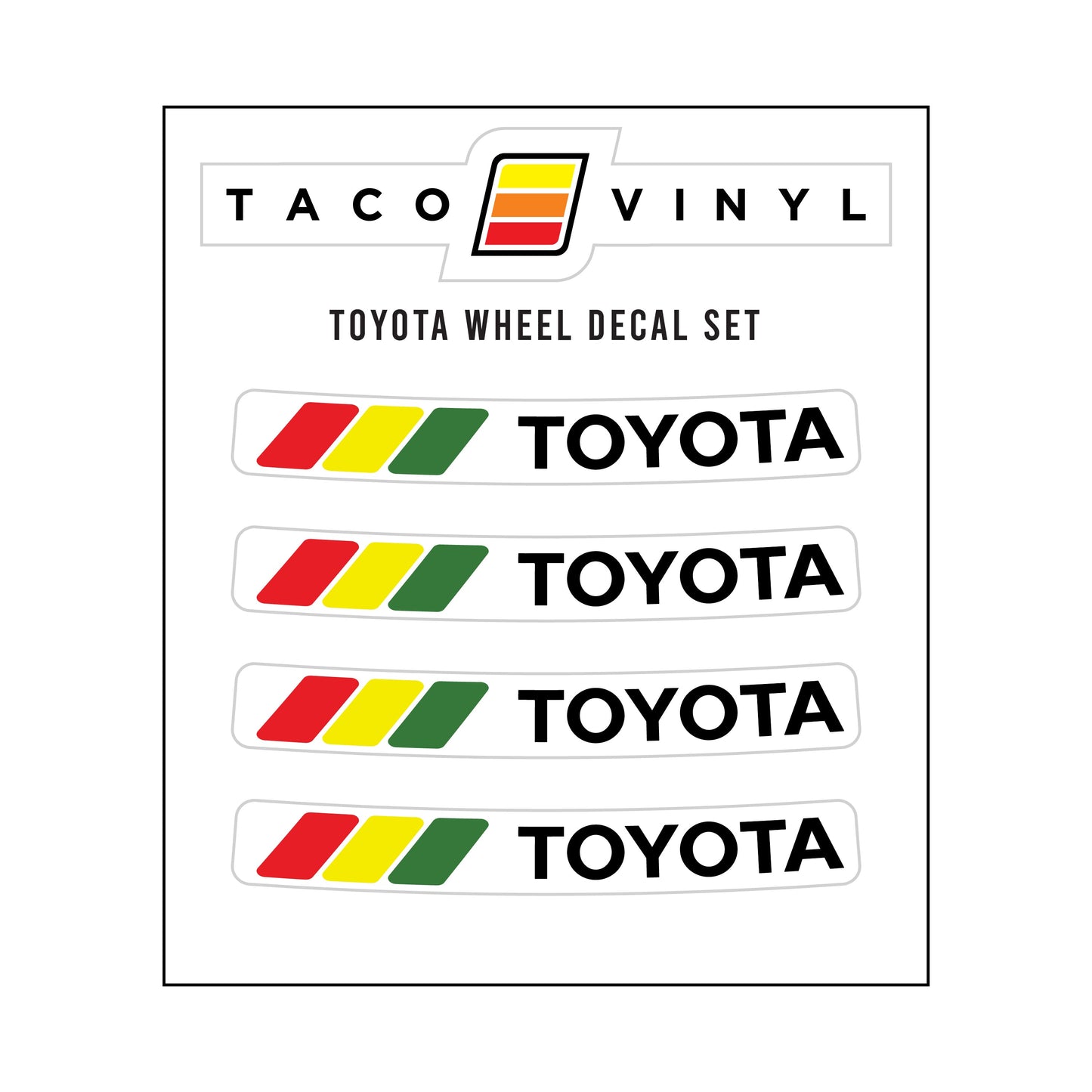 Wheel Decals