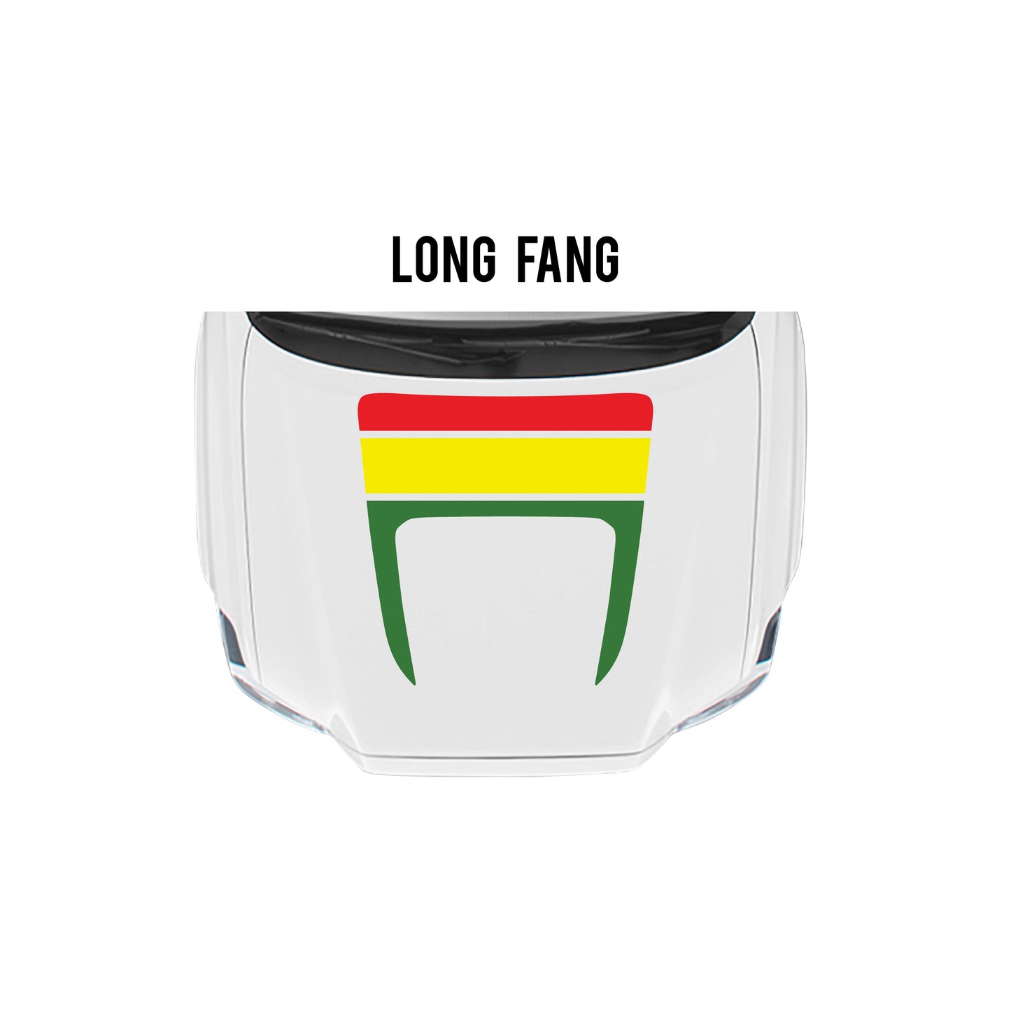 2016-23 Tacoma Sport/Pro Checkered Hood Stamp