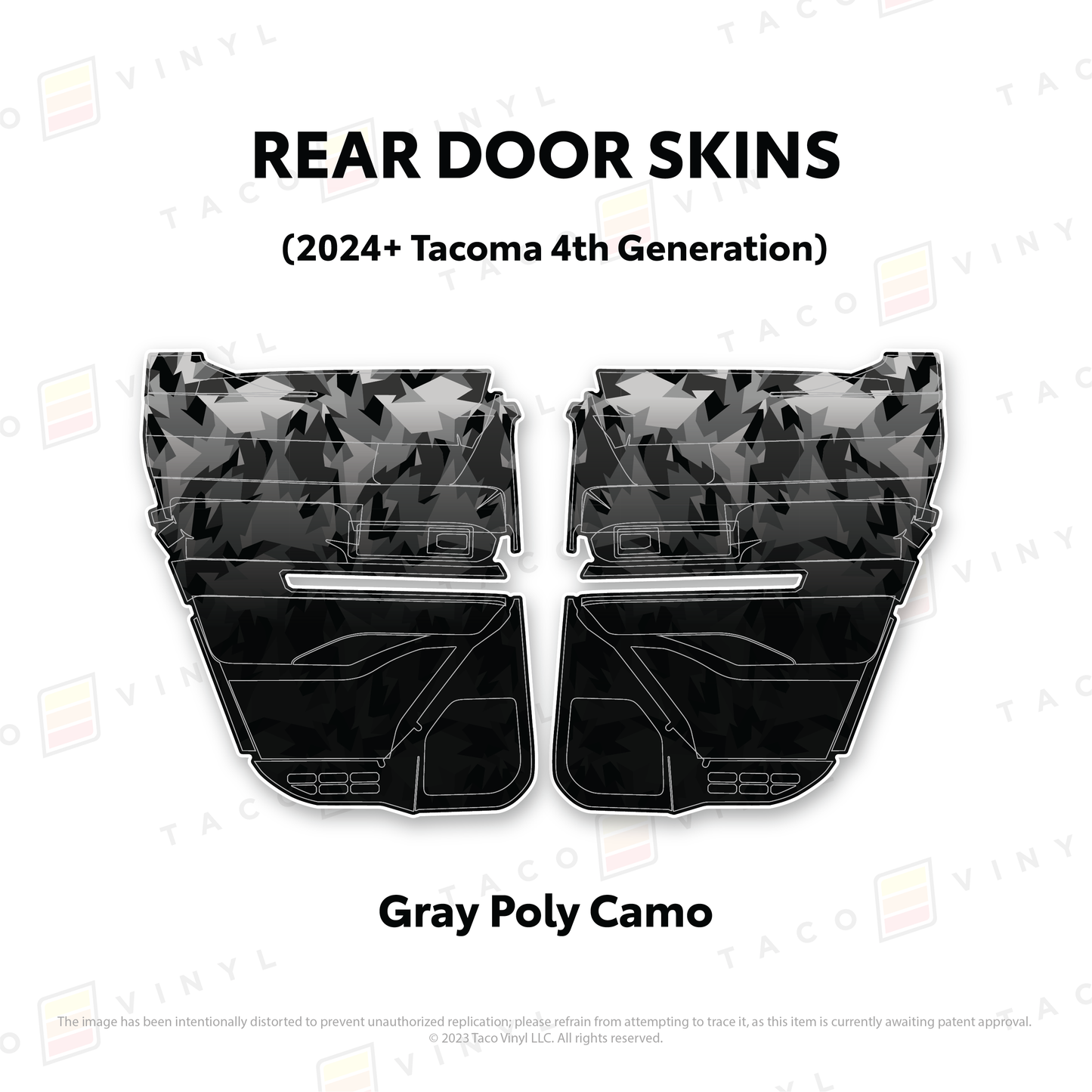 2024+ Tacoma Door Skins