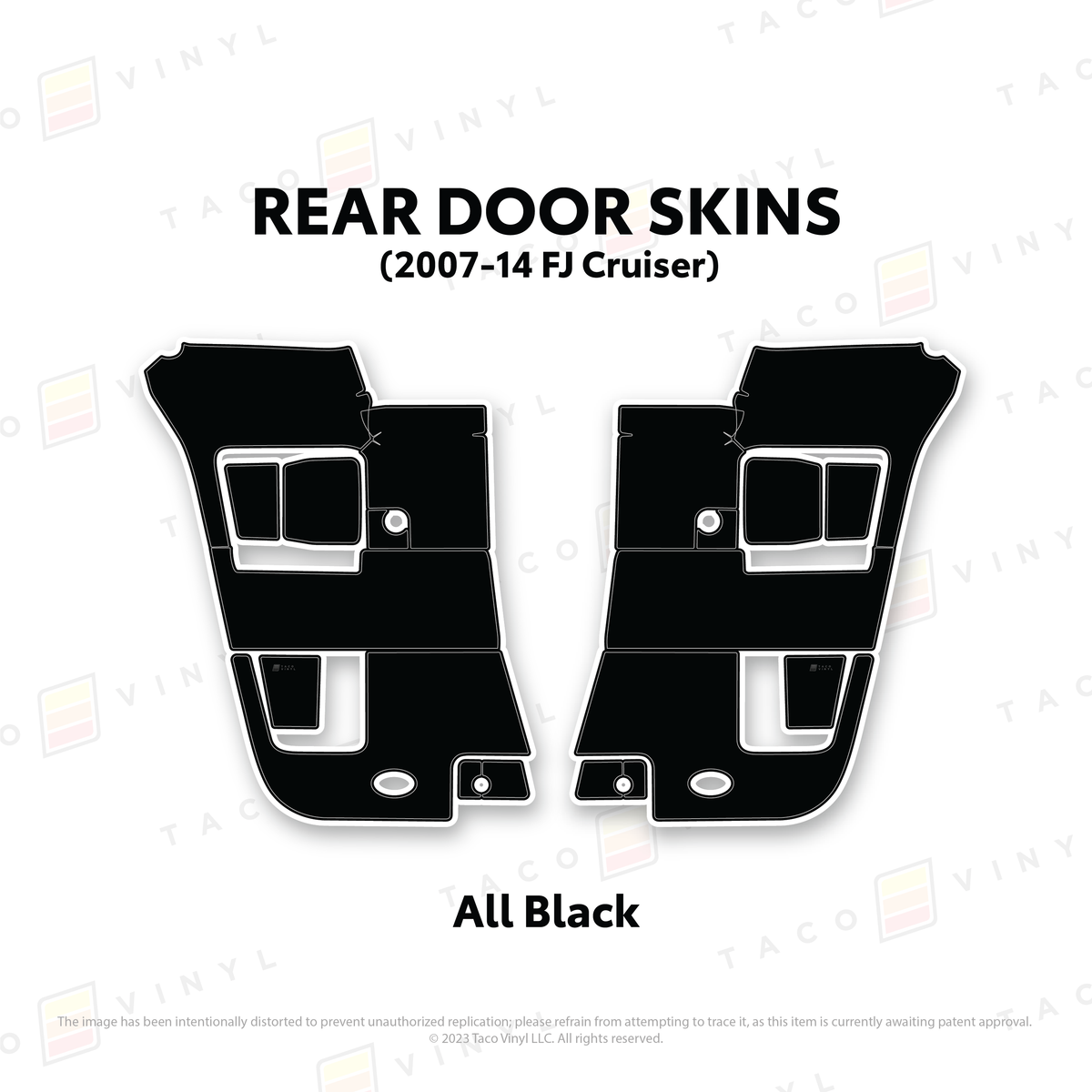 FJ Cruiser Door Skins