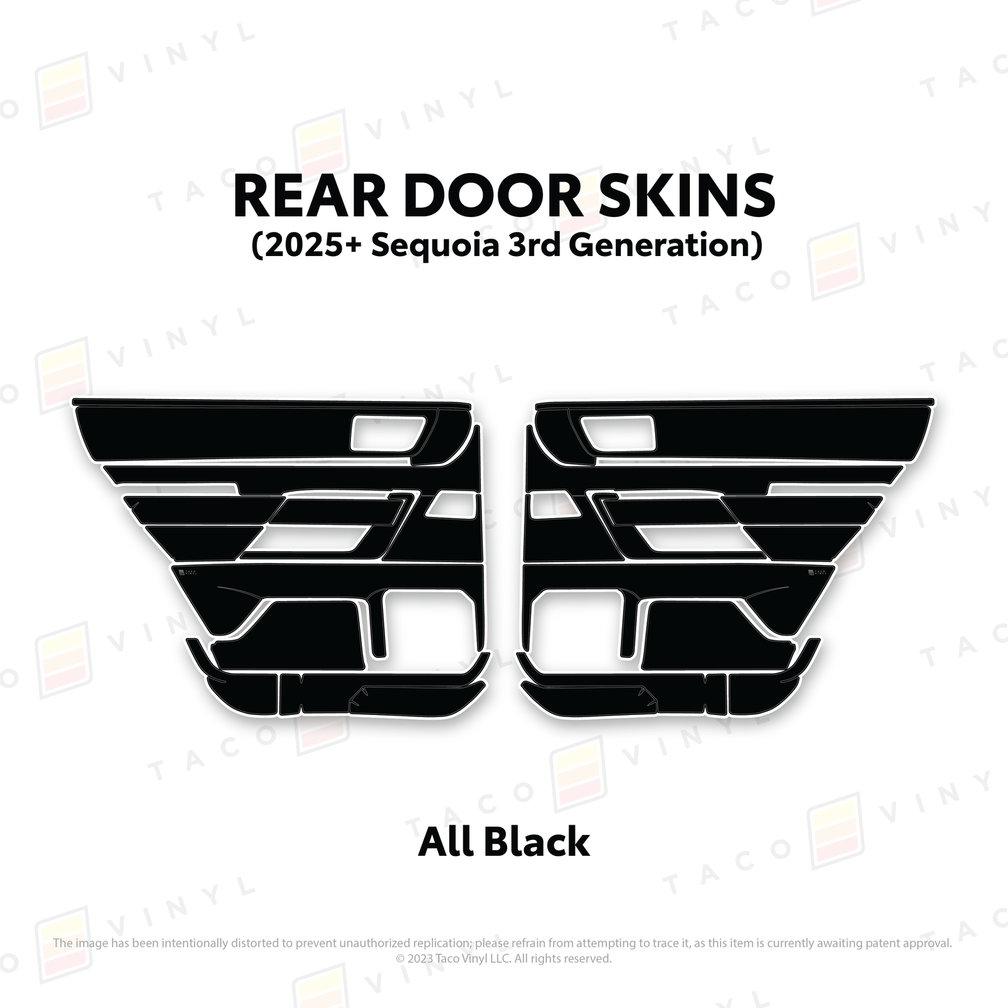 2023+ Sequoia Door Skins