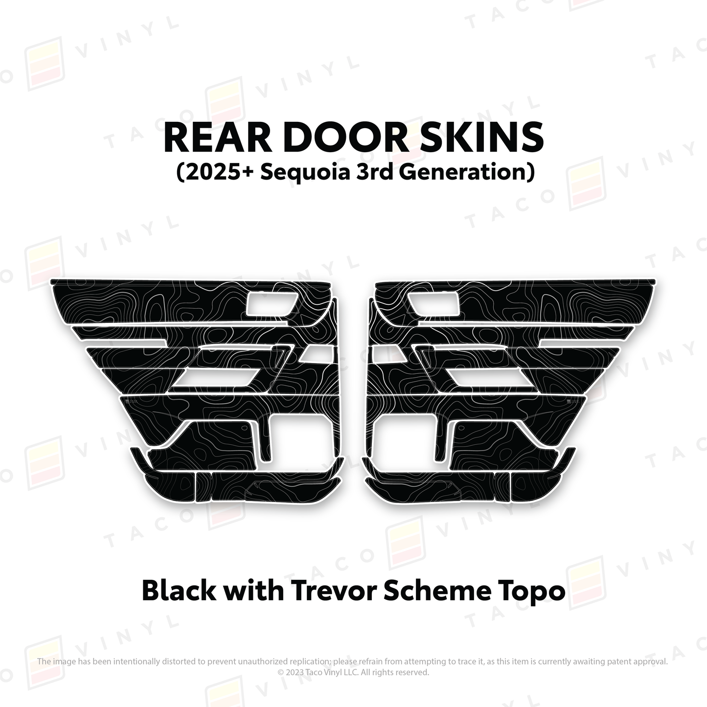 2023+ Sequoia Door Skins