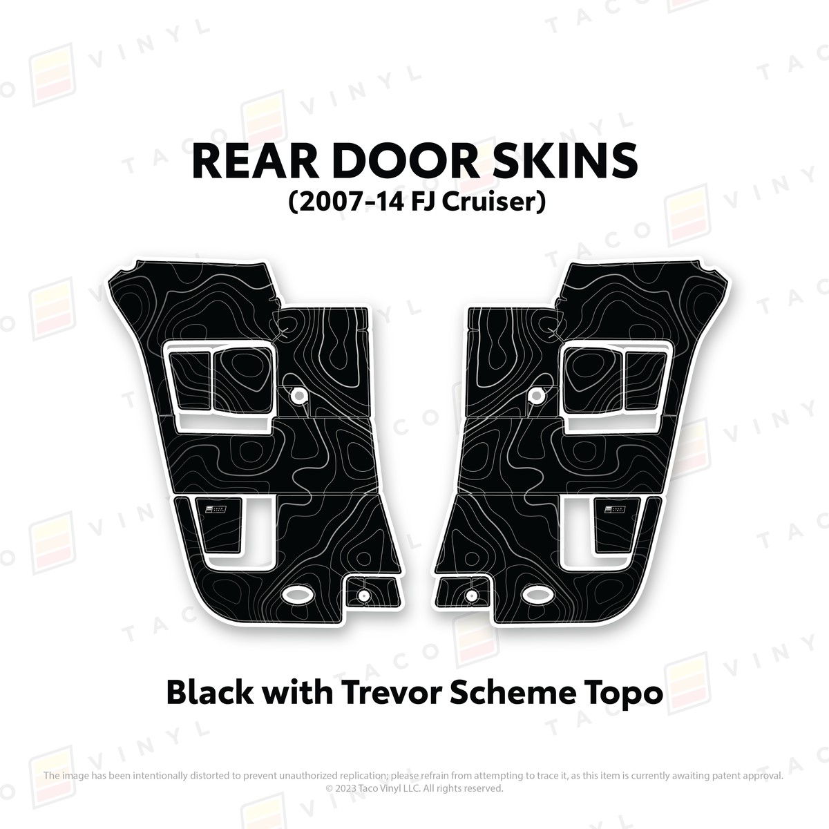 FJ Cruiser Door Skins