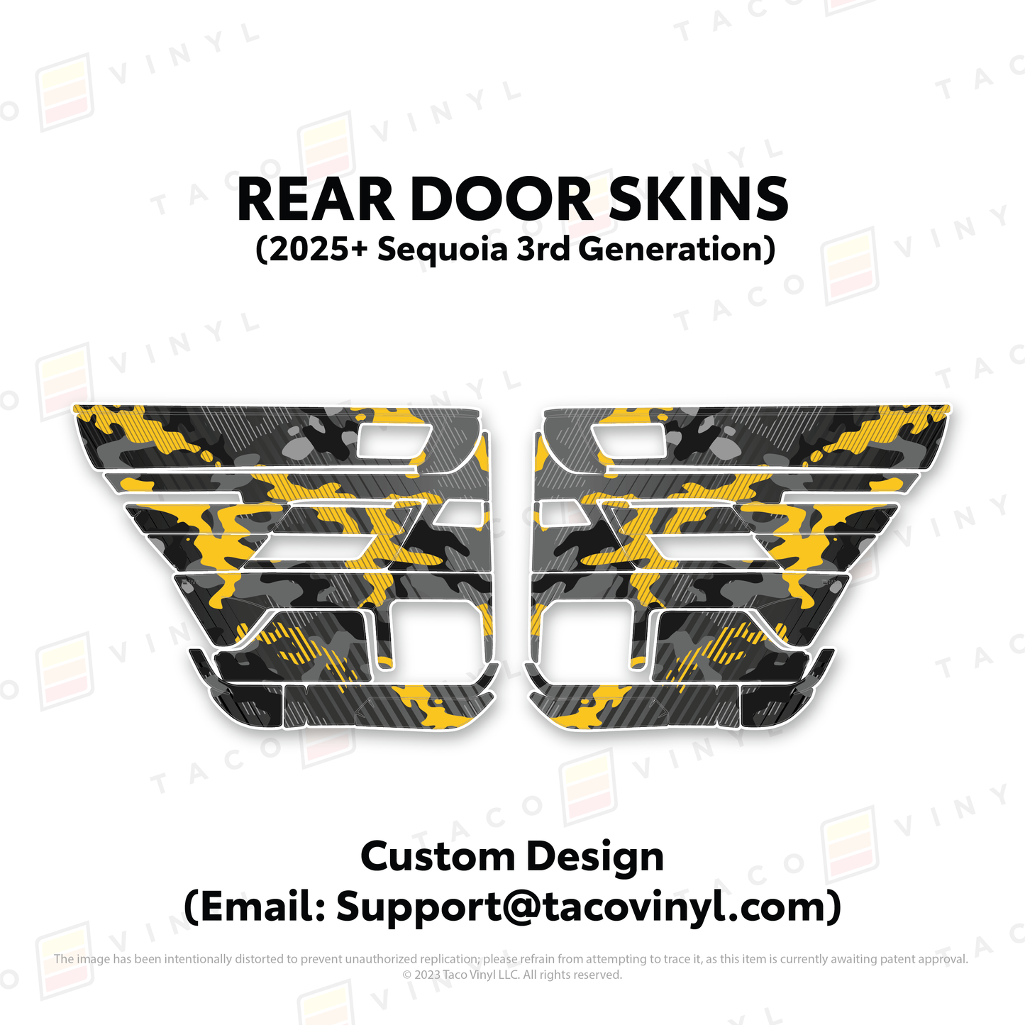 2023+ Sequoia Door Skins