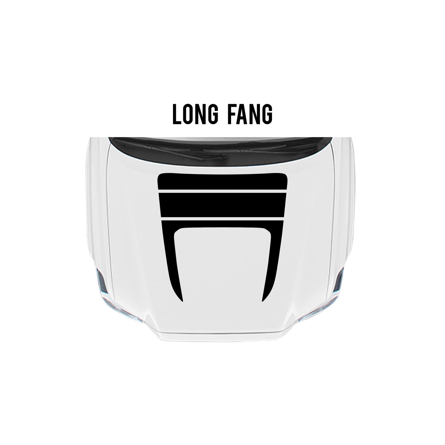 2016-23 Tacoma Sport/Pro Checkered Hood Stamp