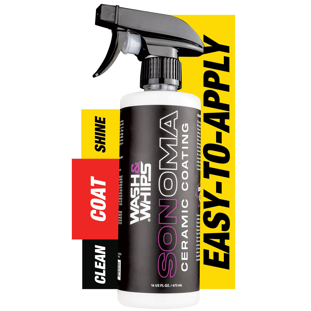 WASH&WHIPS Sonoma Ceramic Finishing Coating Spray - 9H