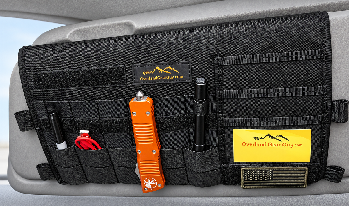 Sprinter Sun Visor Organizer with Mirror