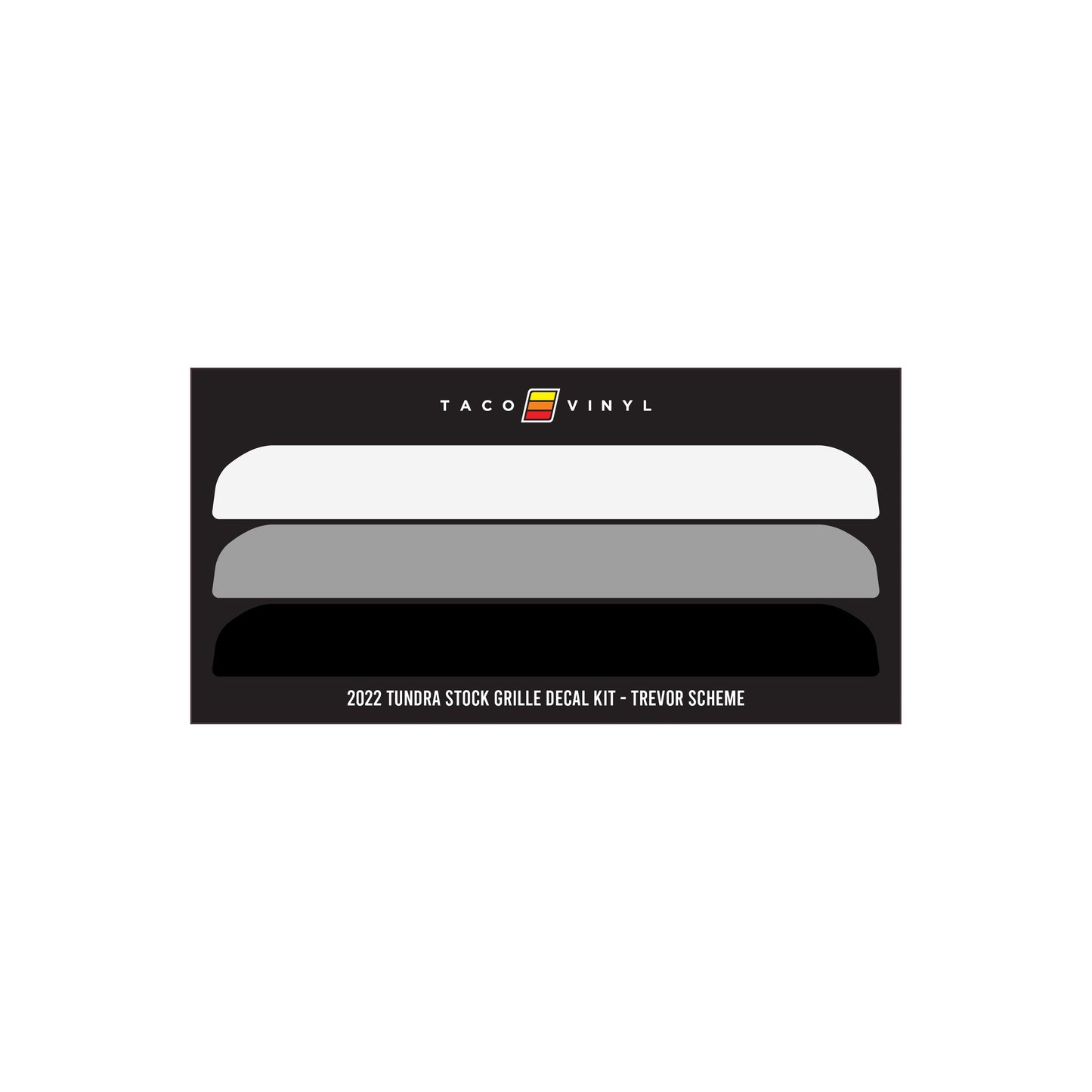 2022+ Tundra Offroad Grille Decal